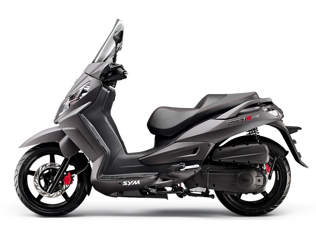 2026 SYM Citycom S 300i scooter — side view