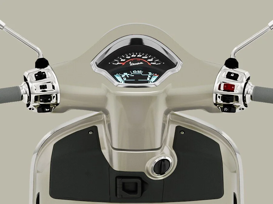 2026 Vespa GTS 310 scooter — rear view 3