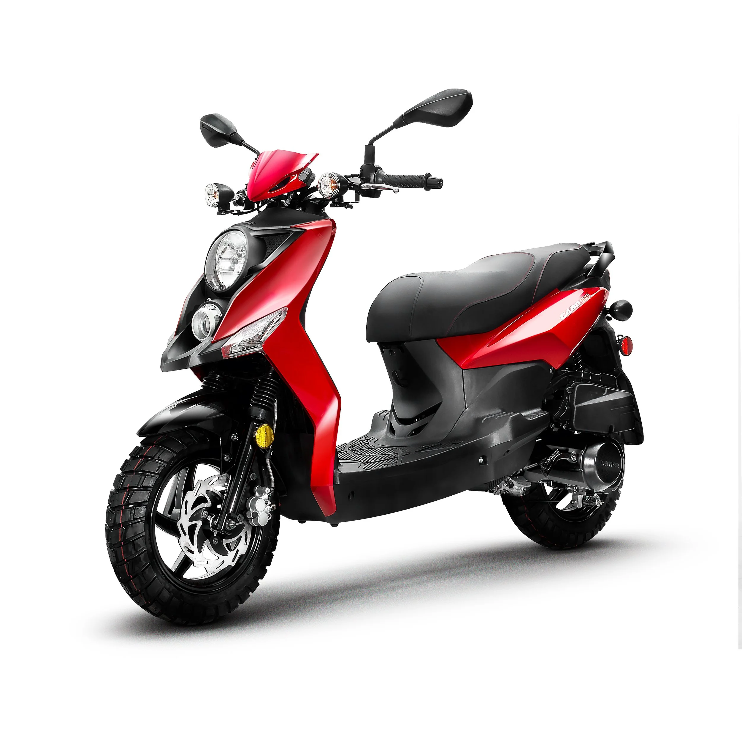 2026 Lance Cabo 50 scooter — full-length studio view 2