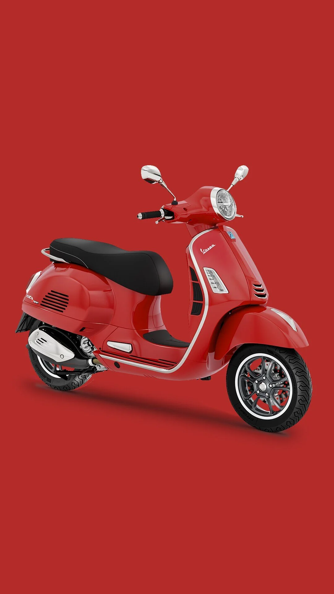 2026 Vespa GTS 310 scooter — front three-quarter view 2