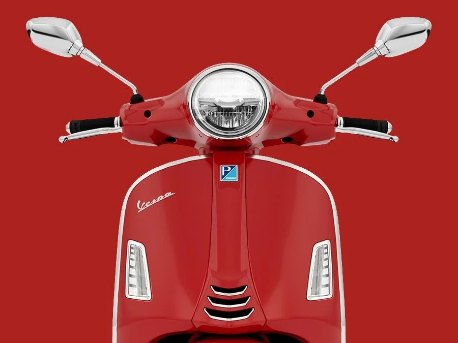 2026 Vespa GTS 310 scooter — front three-quarter view 4