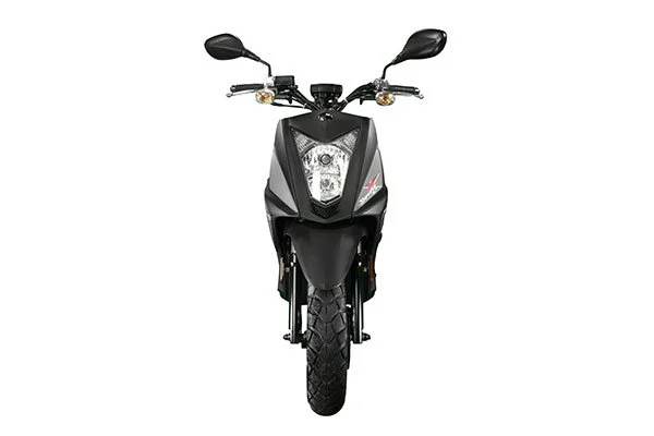 2026 Kymco Super 8 50x scooter — three-quarter rear view 2