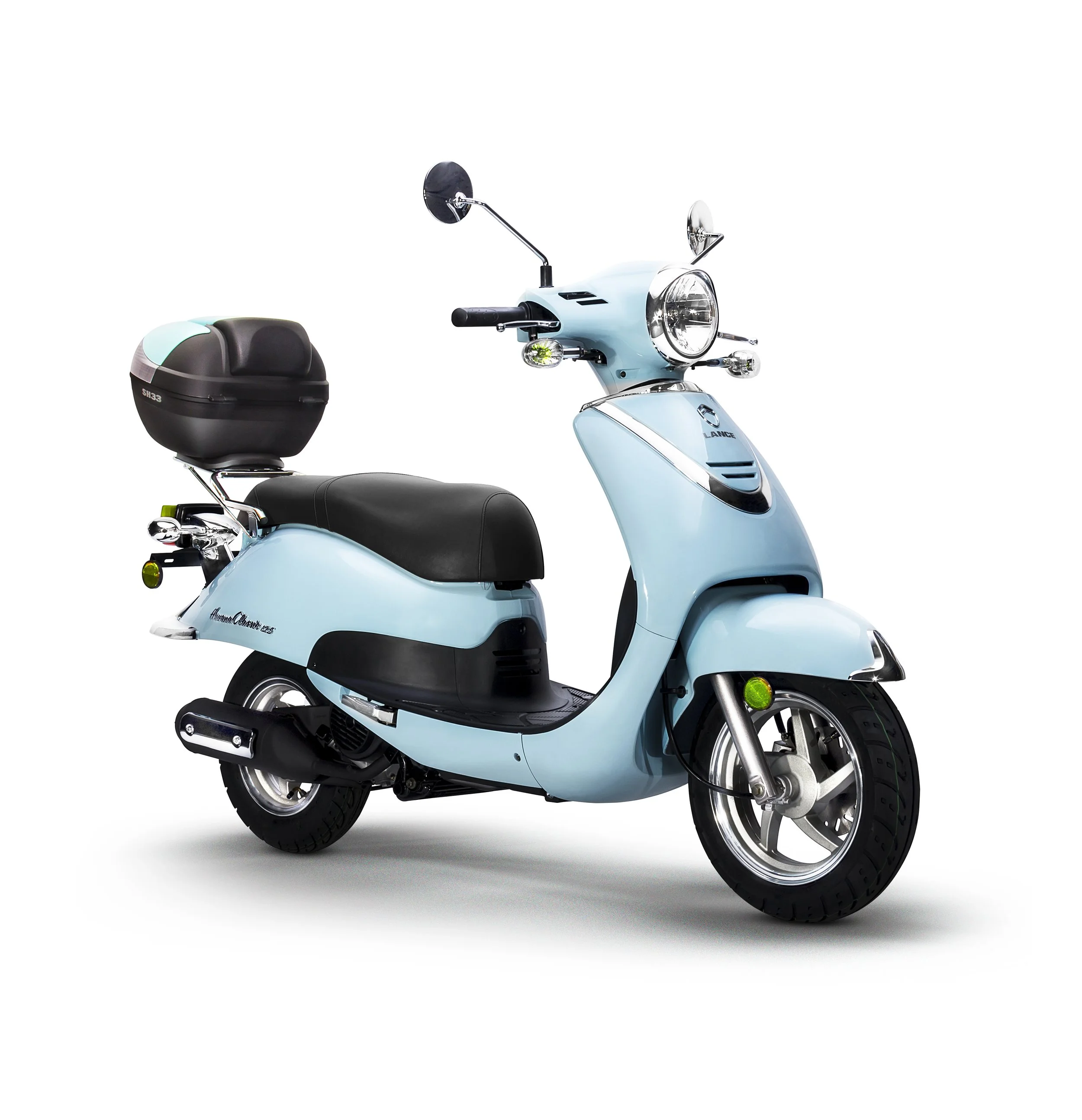 2026 Lance Havana Classic 50 scooter — close-up styling detail 4