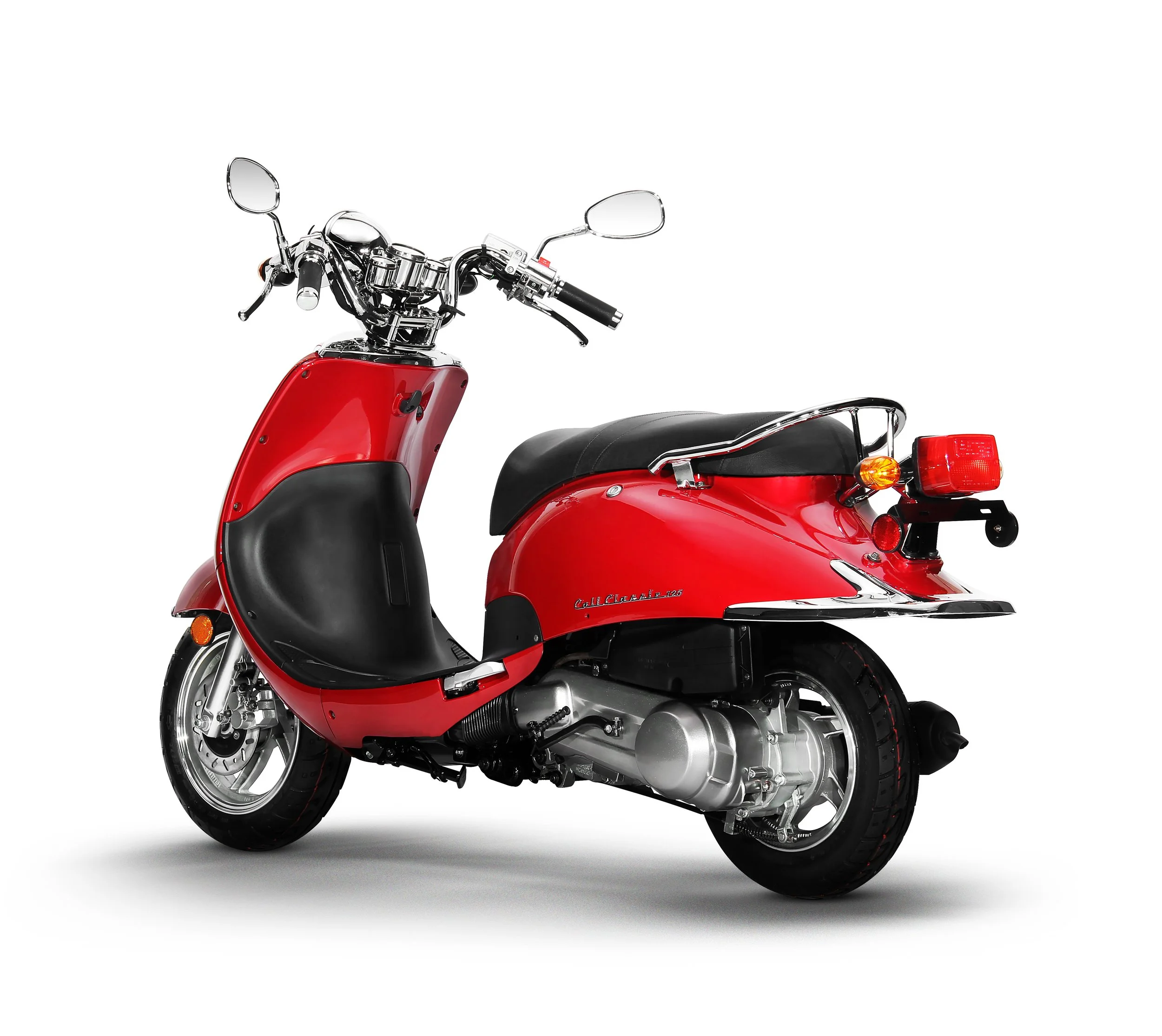 2026 Lance Cali Classic 50 scooter — close-up styling detail 3