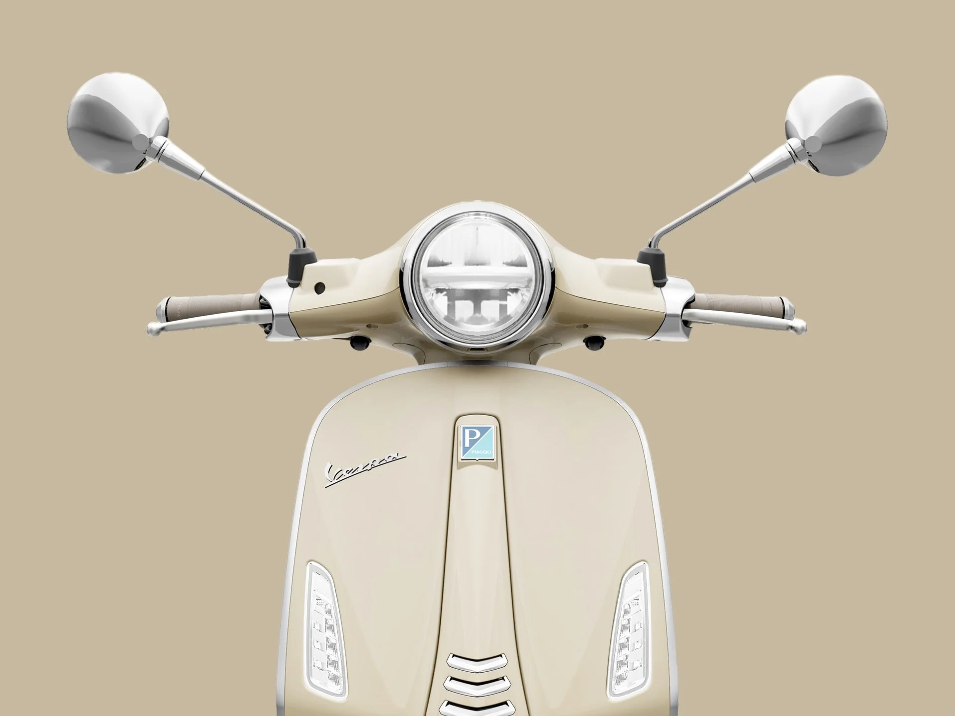 2026 Vespa Primavera 150 scooter — three-quarter rear view 2