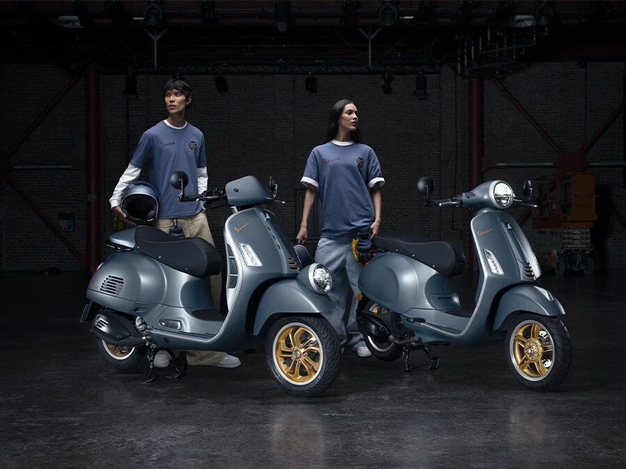 2026 Vespa GTV 310 scooter — front view 2