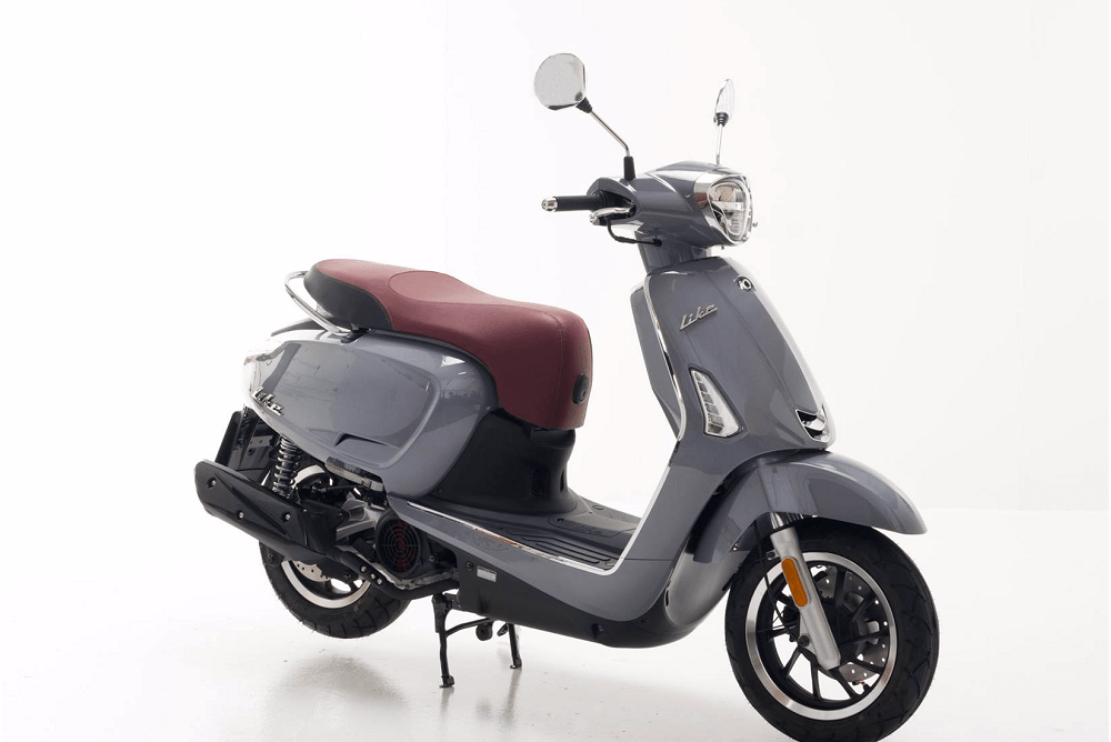 2026 Kymco Like 150i ABS scooter — left-side view