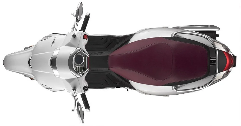 2026 Kymco Like 150i ABS scooter — full-length studio view 4