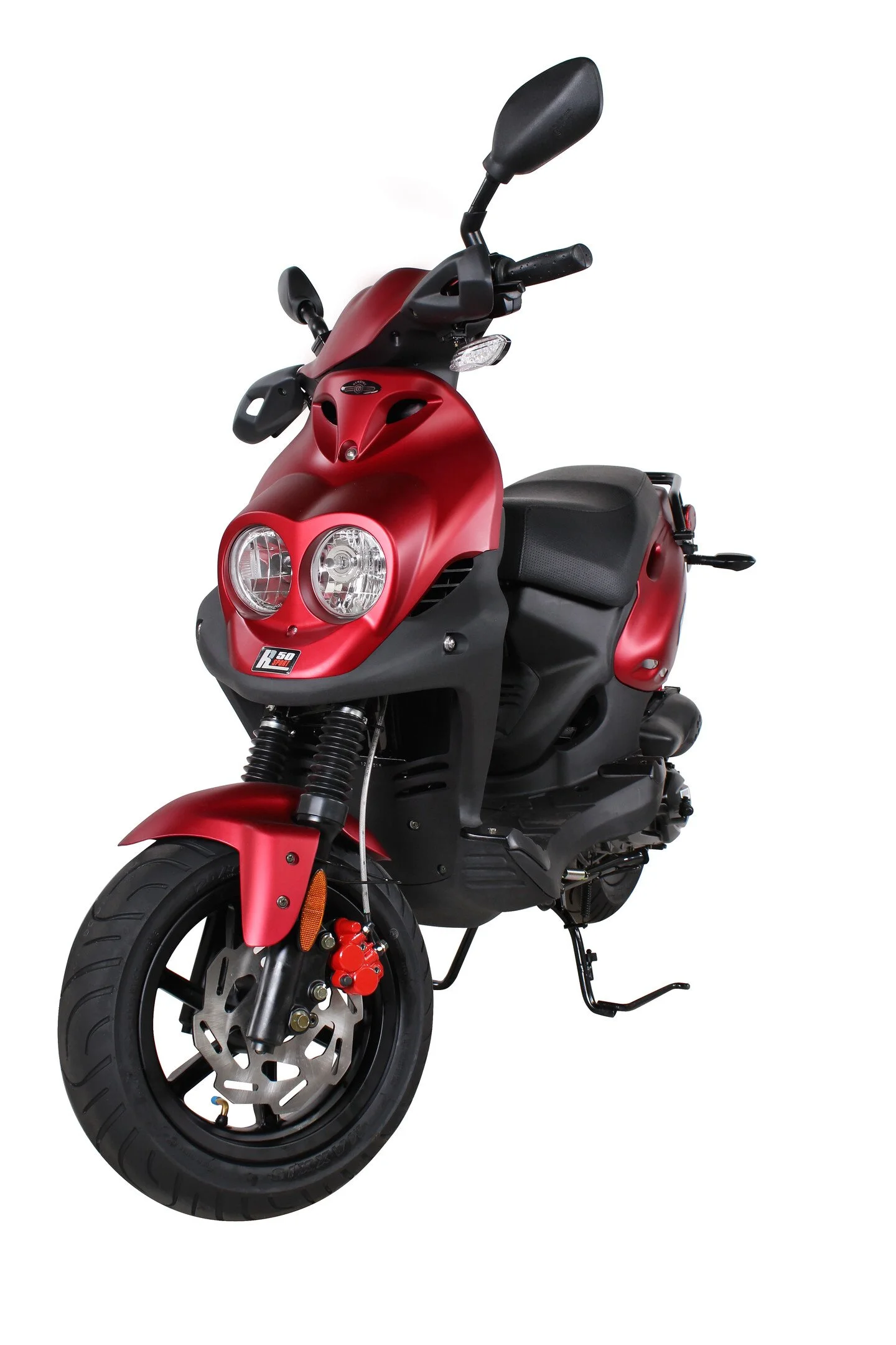 2026 Genuine RoughHouse 50 Sport scooter in Red — front view 3