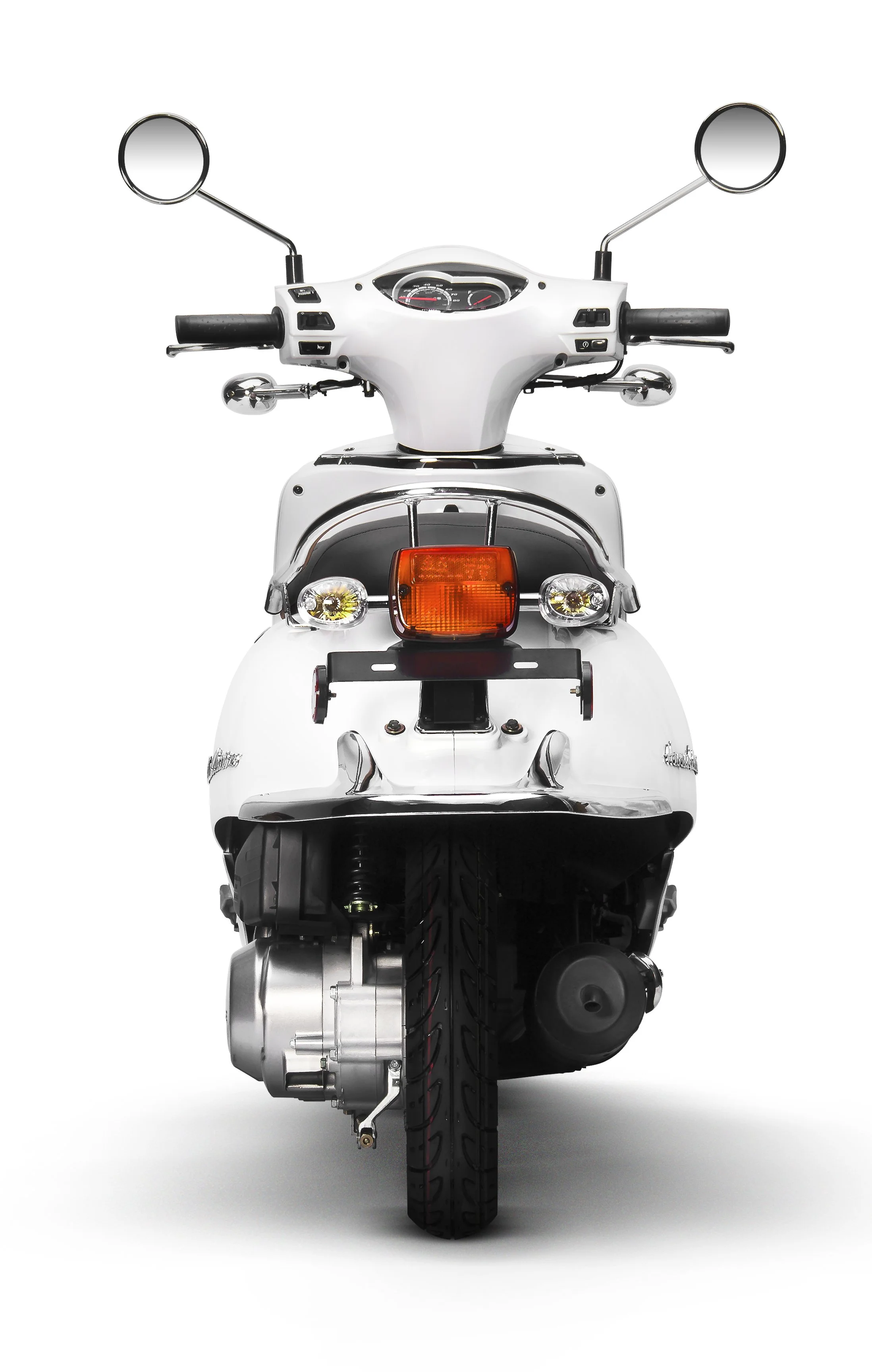 2026 Lance Havana Classic 125 scooter — close-up styling detail 2