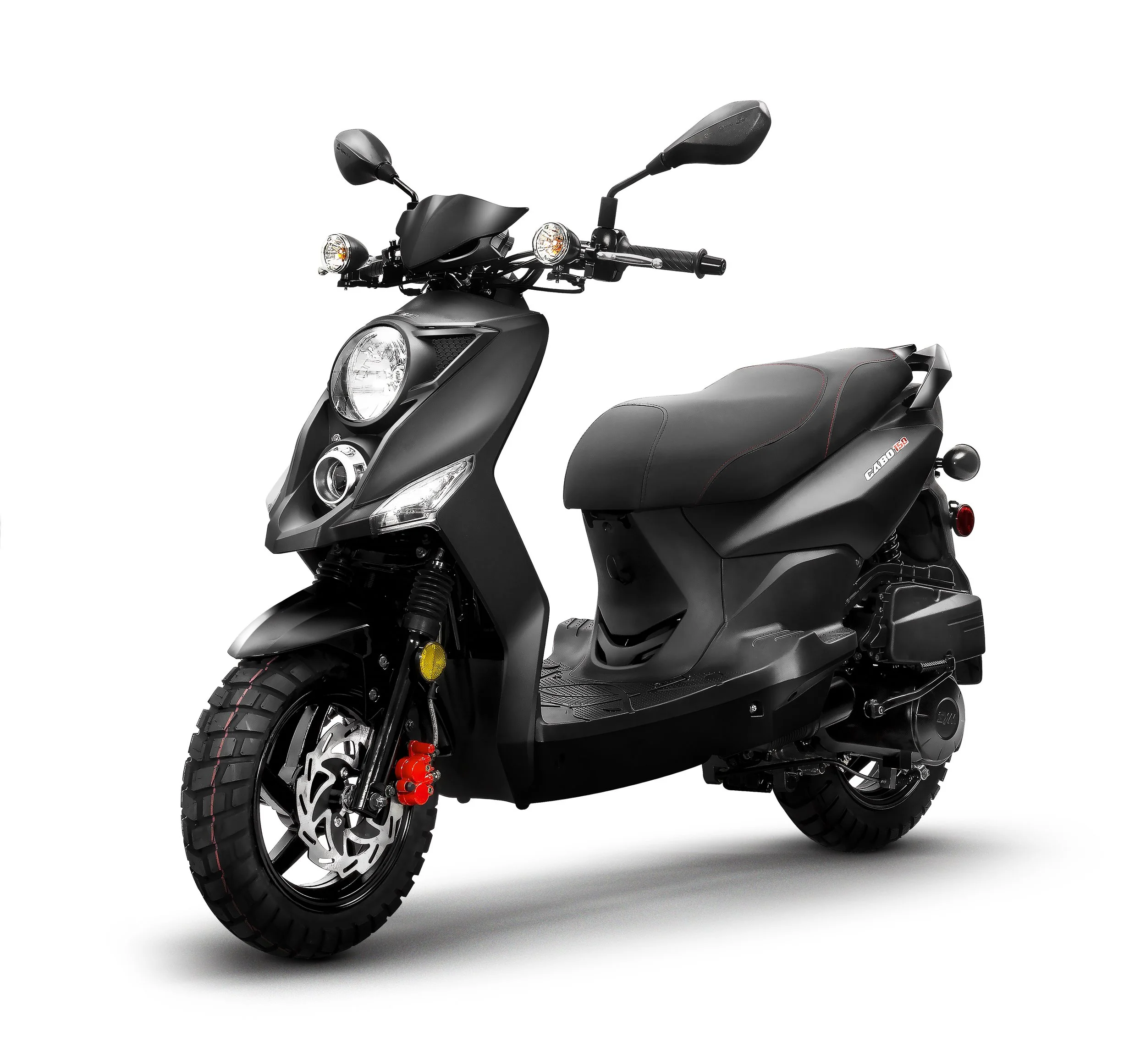 2026 Lance Cabo 50 scooter — front three-quarter view 2