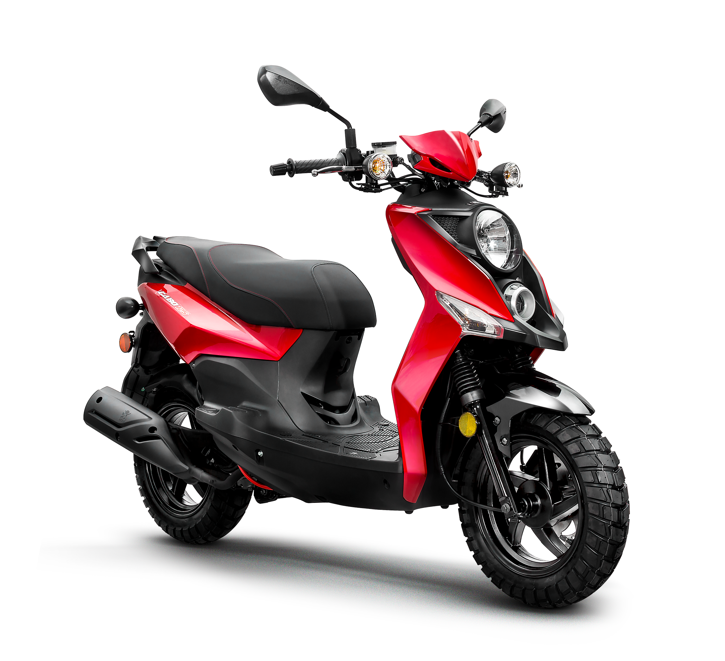 2026 Lance Cabo 50 scooter — three-quarter rear view 2