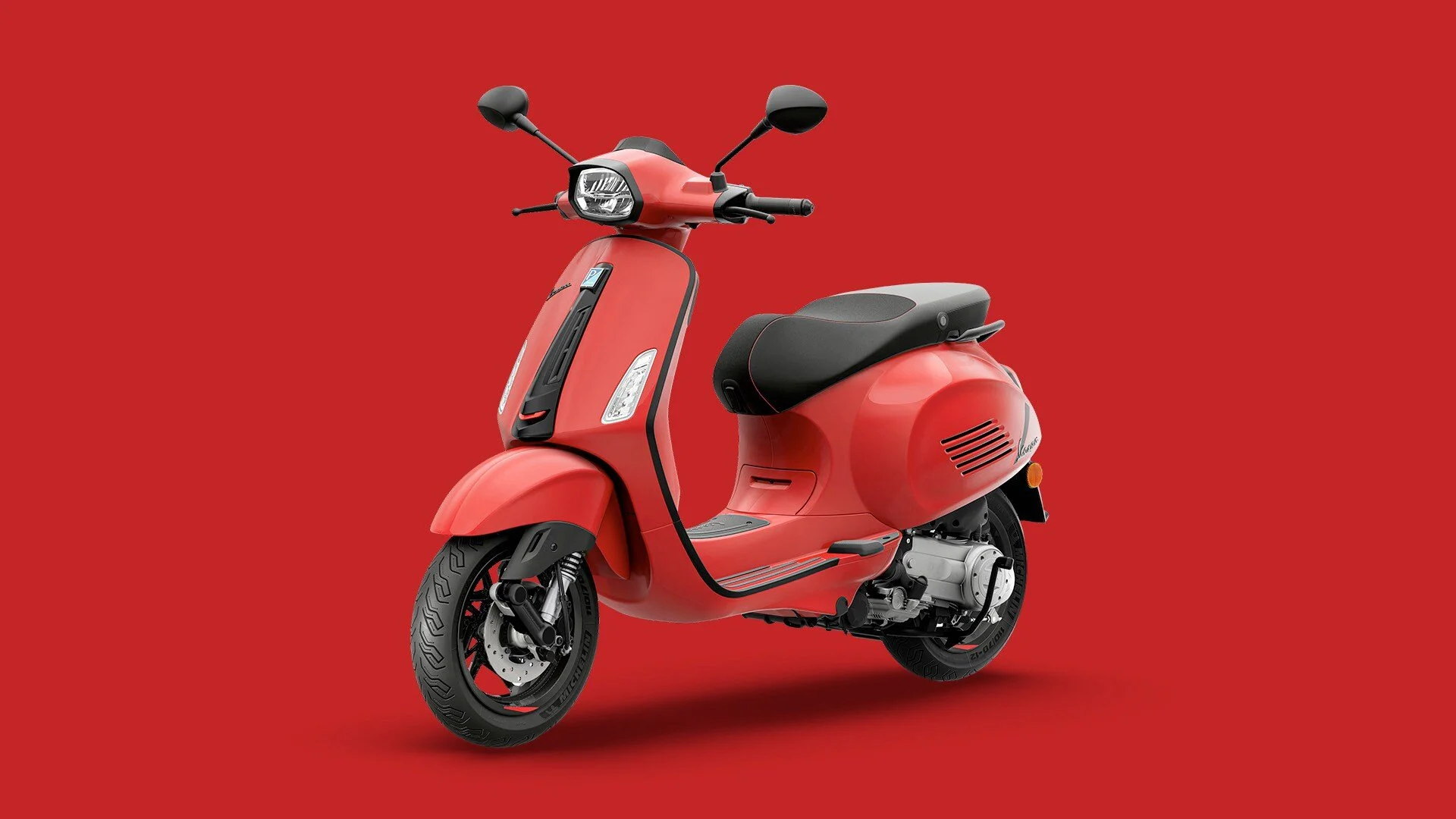 2026 Vespa Sprint S 50 scooter — side profile view