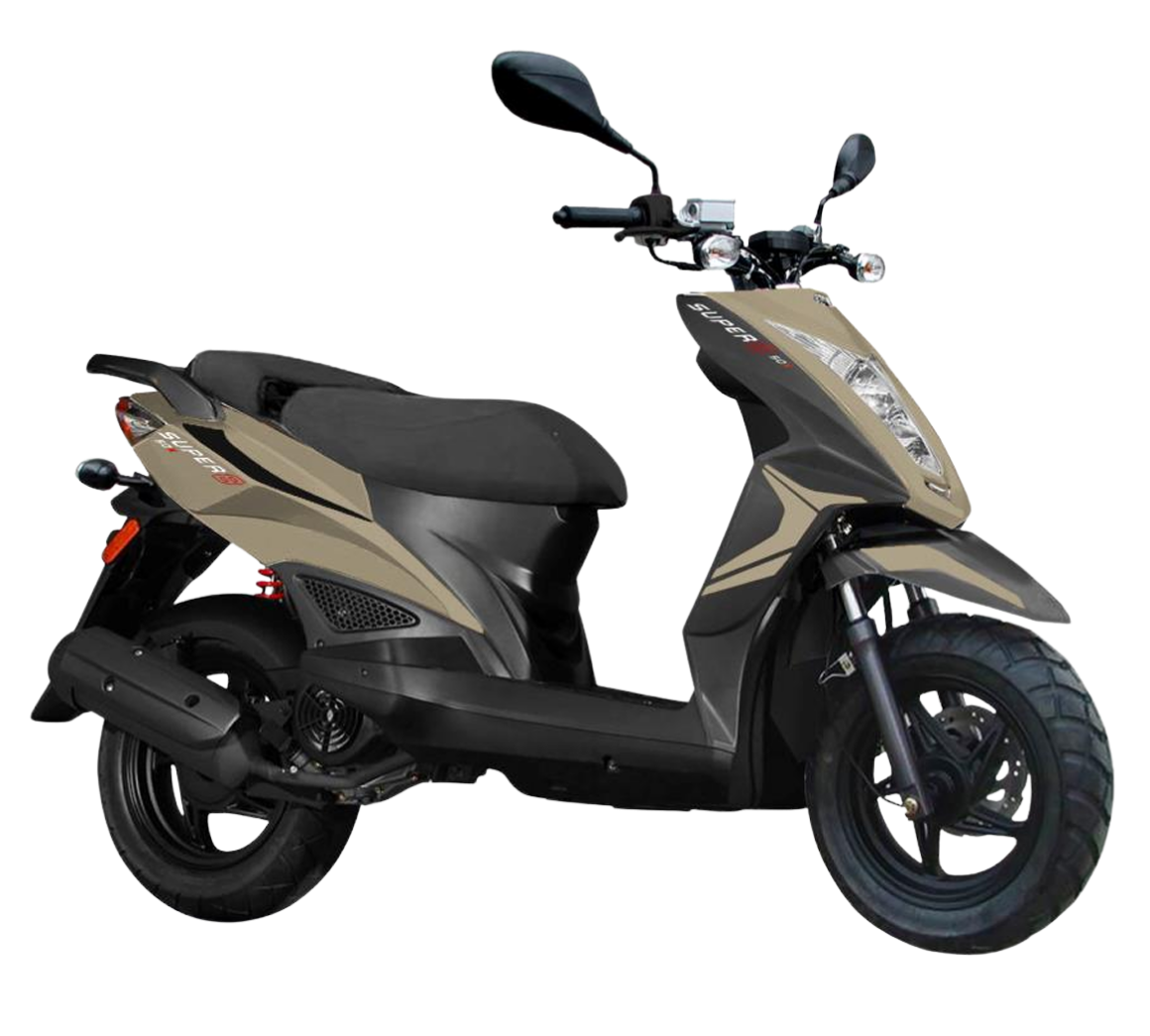 2026 Kymco Super 8 50x scooter — side profile view