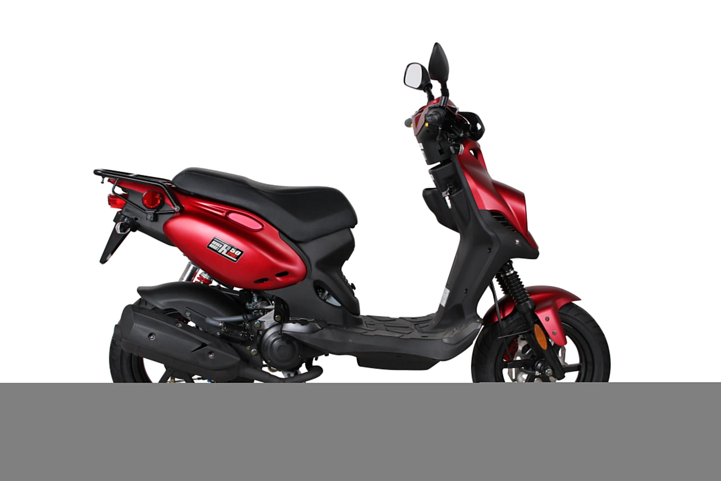 2026 Genuine RoughHouse 50 Sport scooter in Red — right-side view 3