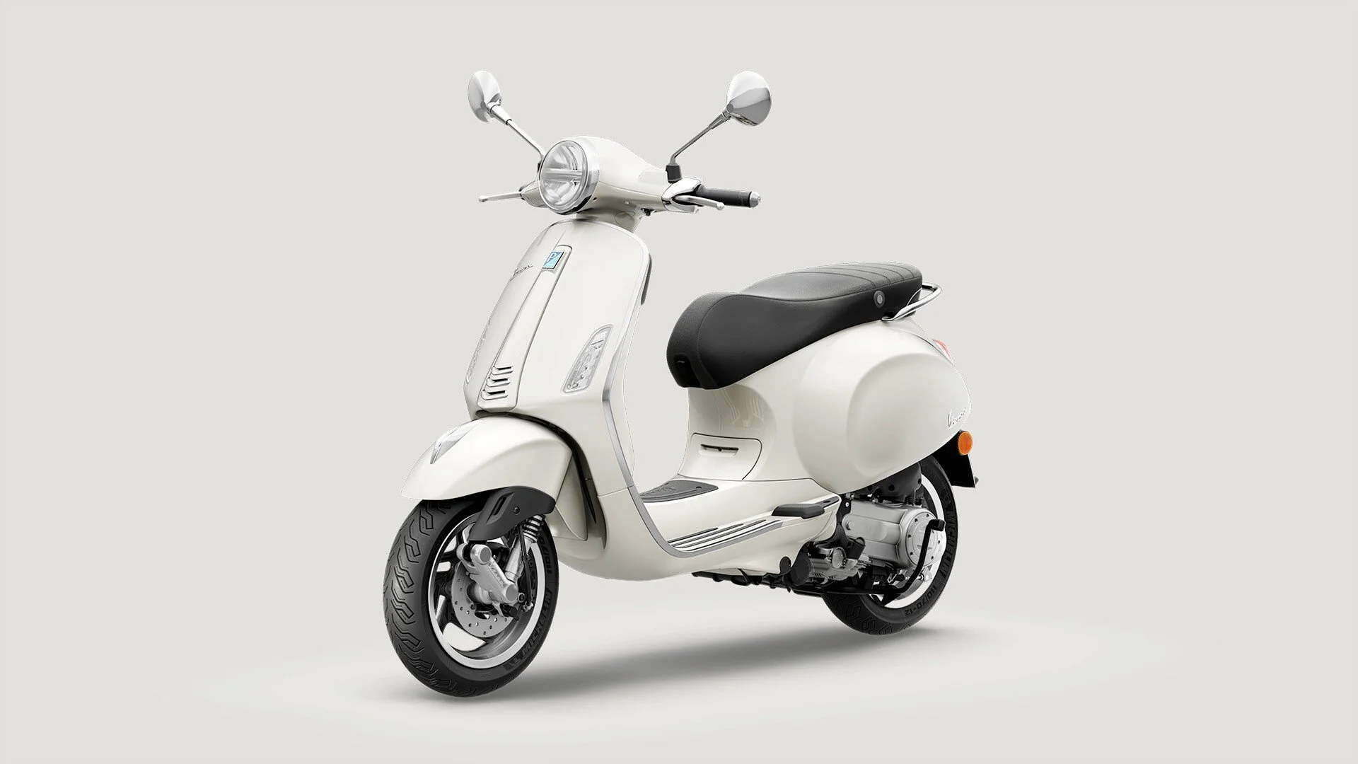 2026 Vespa Primavera 50 scooter — alternate studio view