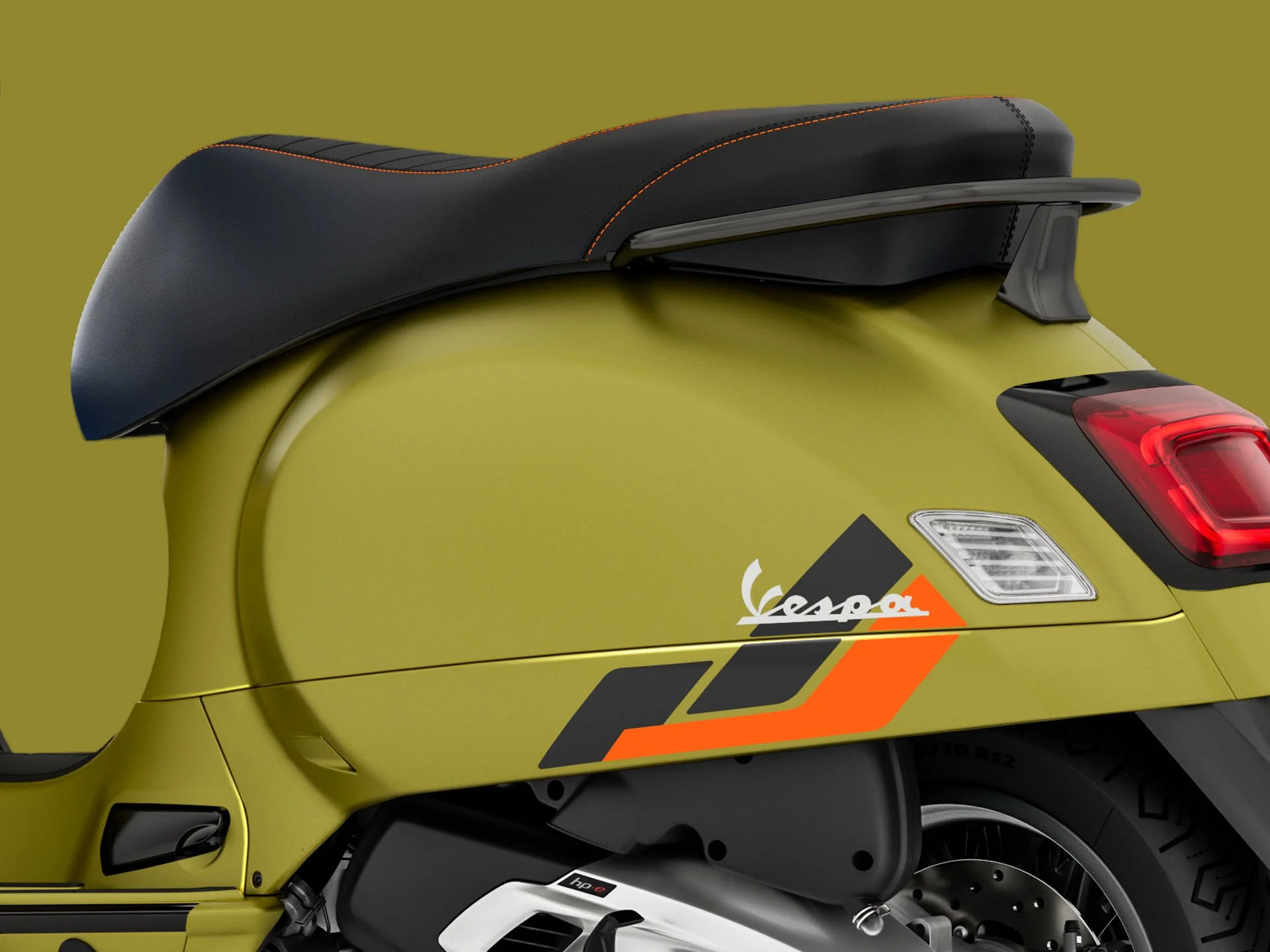 2026 Vespa GTS 310 scooter — close-up styling detail 3