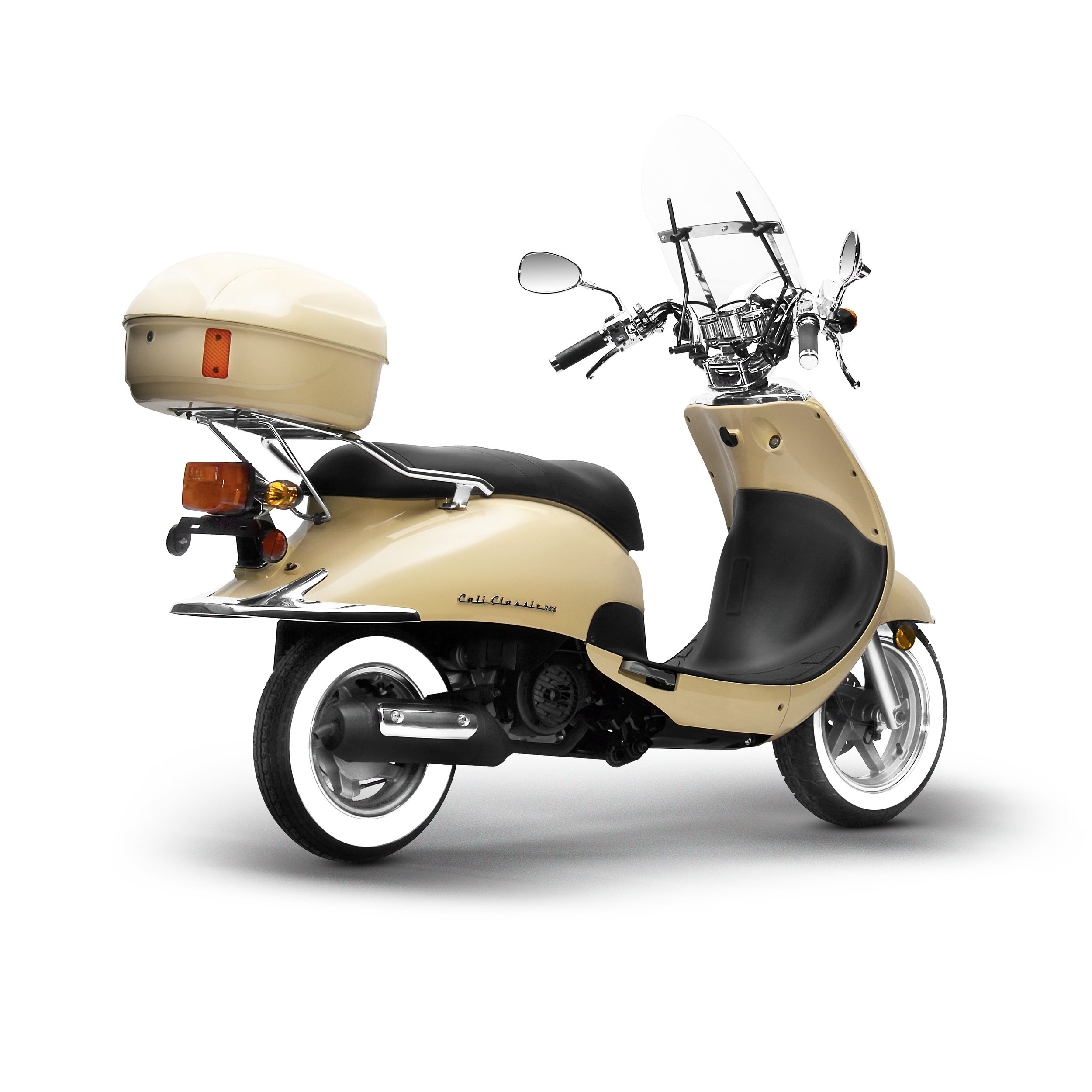 2026 Lance Cali Classic 125 scooter — side profile view 4