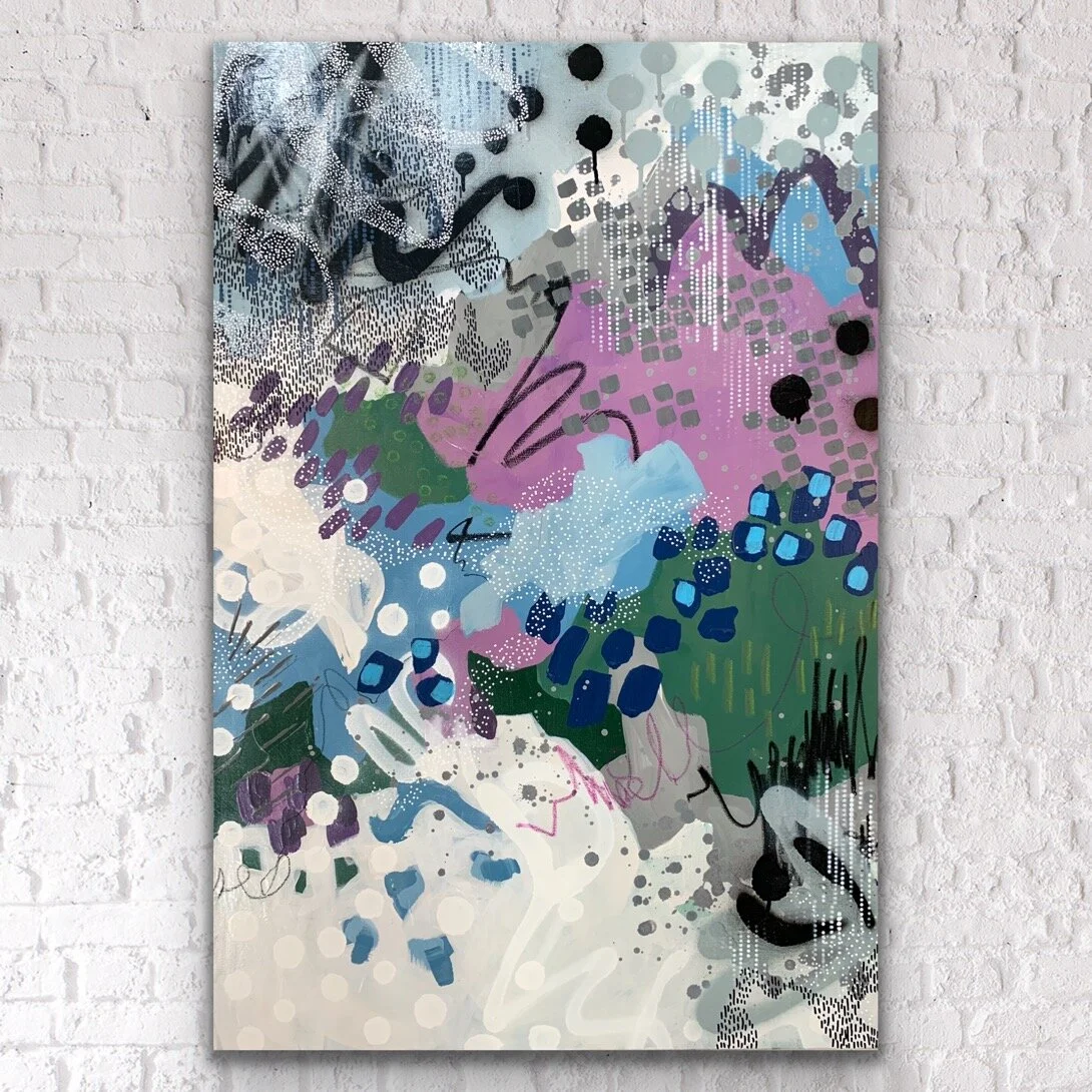 Charmed I'm Sure - 36" x 24"