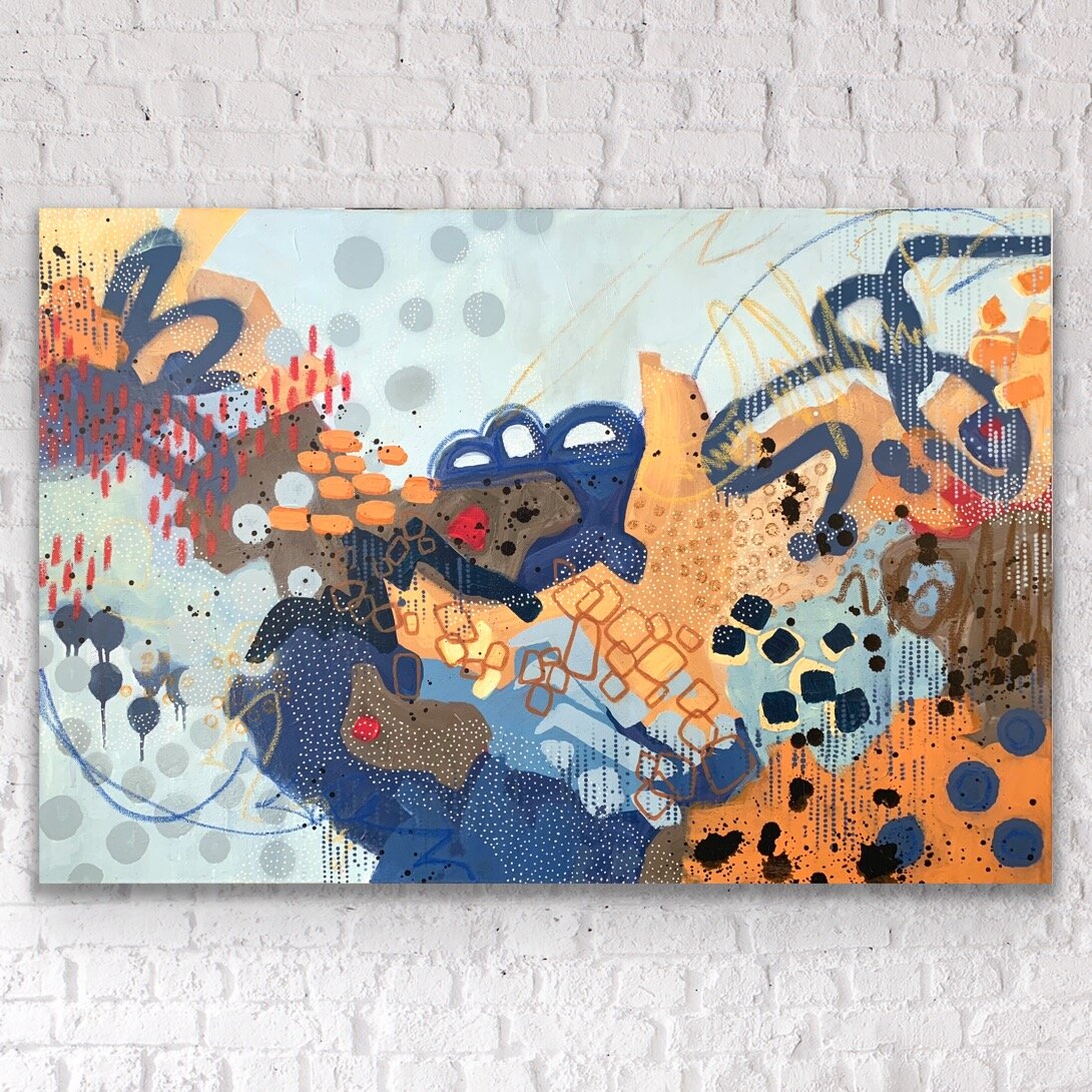 ***SOLD*** October Breeze - 24" x 36"