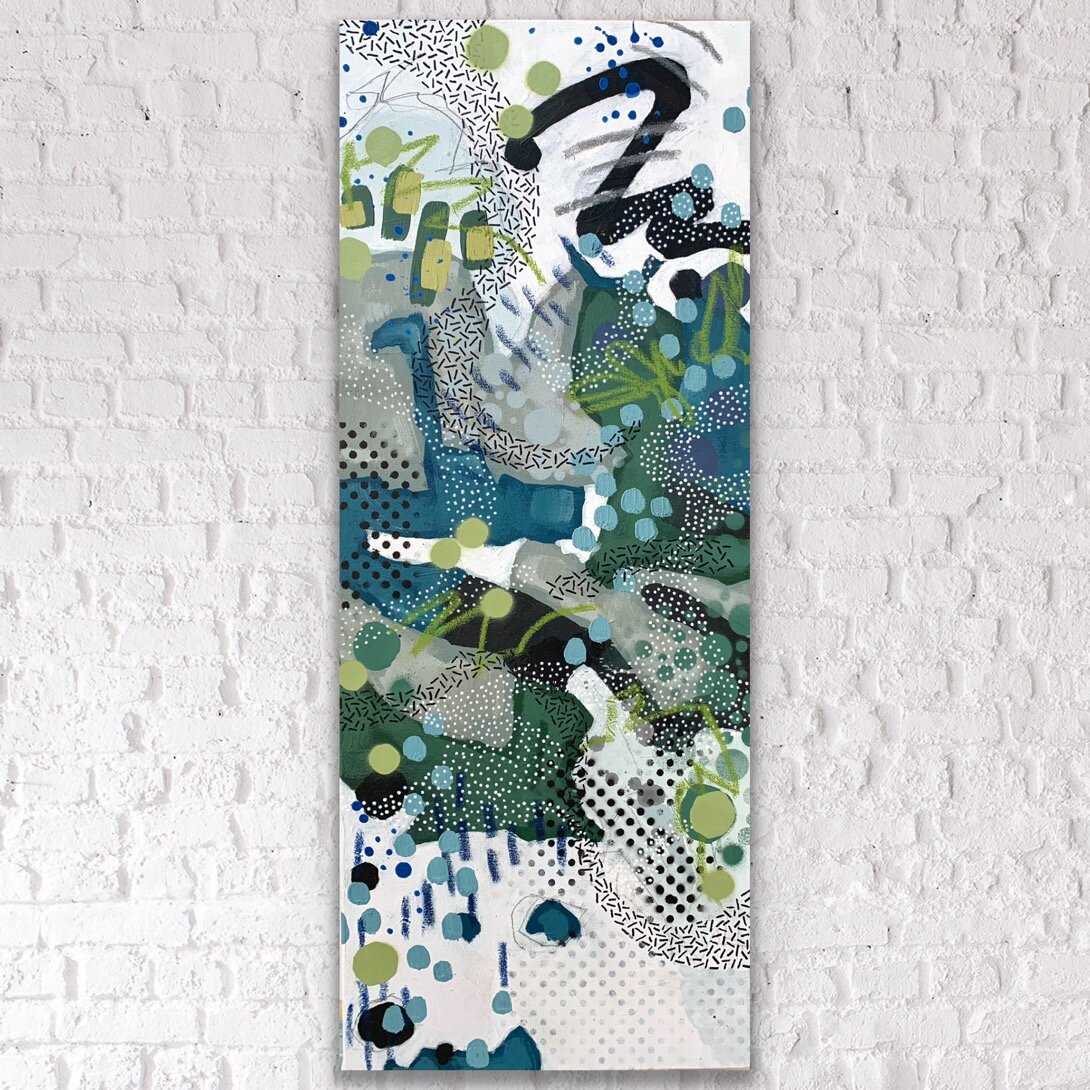 ***SOLD*** Proceed Courageously - 30" x 12"