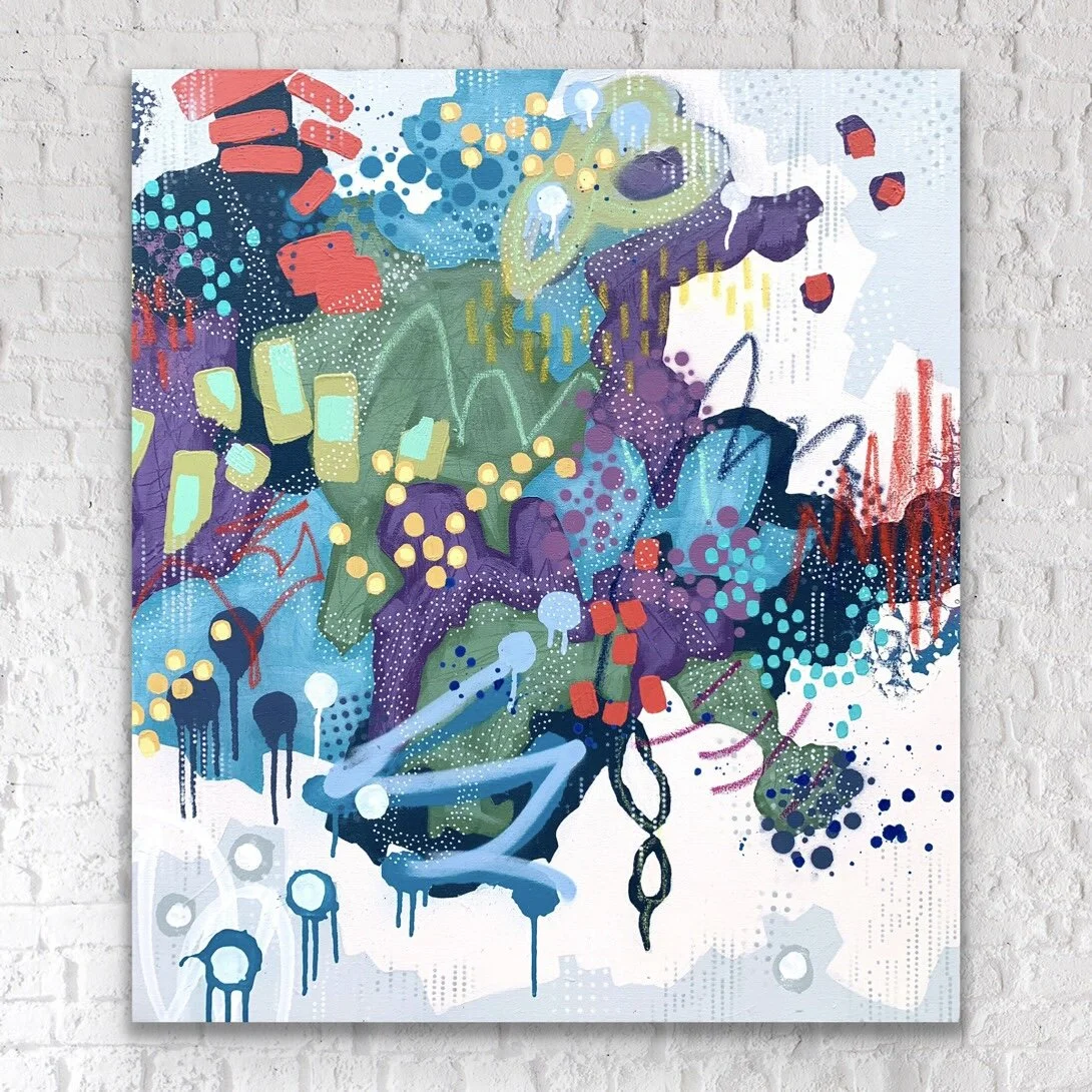 ***SOLD*** Pretty Places - 30" x 26"