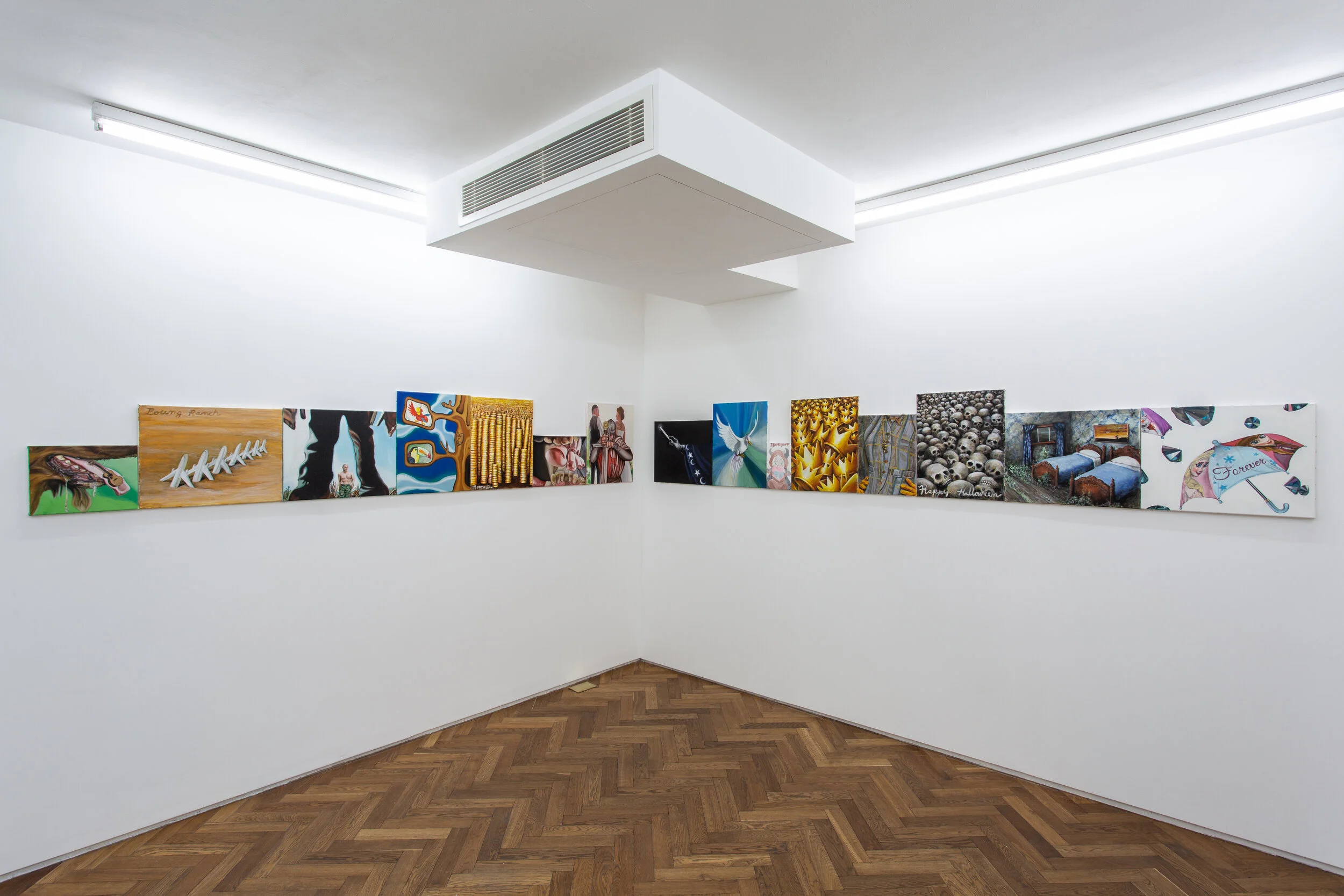  Robert Hawkins &amp; Bora Akinciturk   Ello Govna   Installation view  2020 
