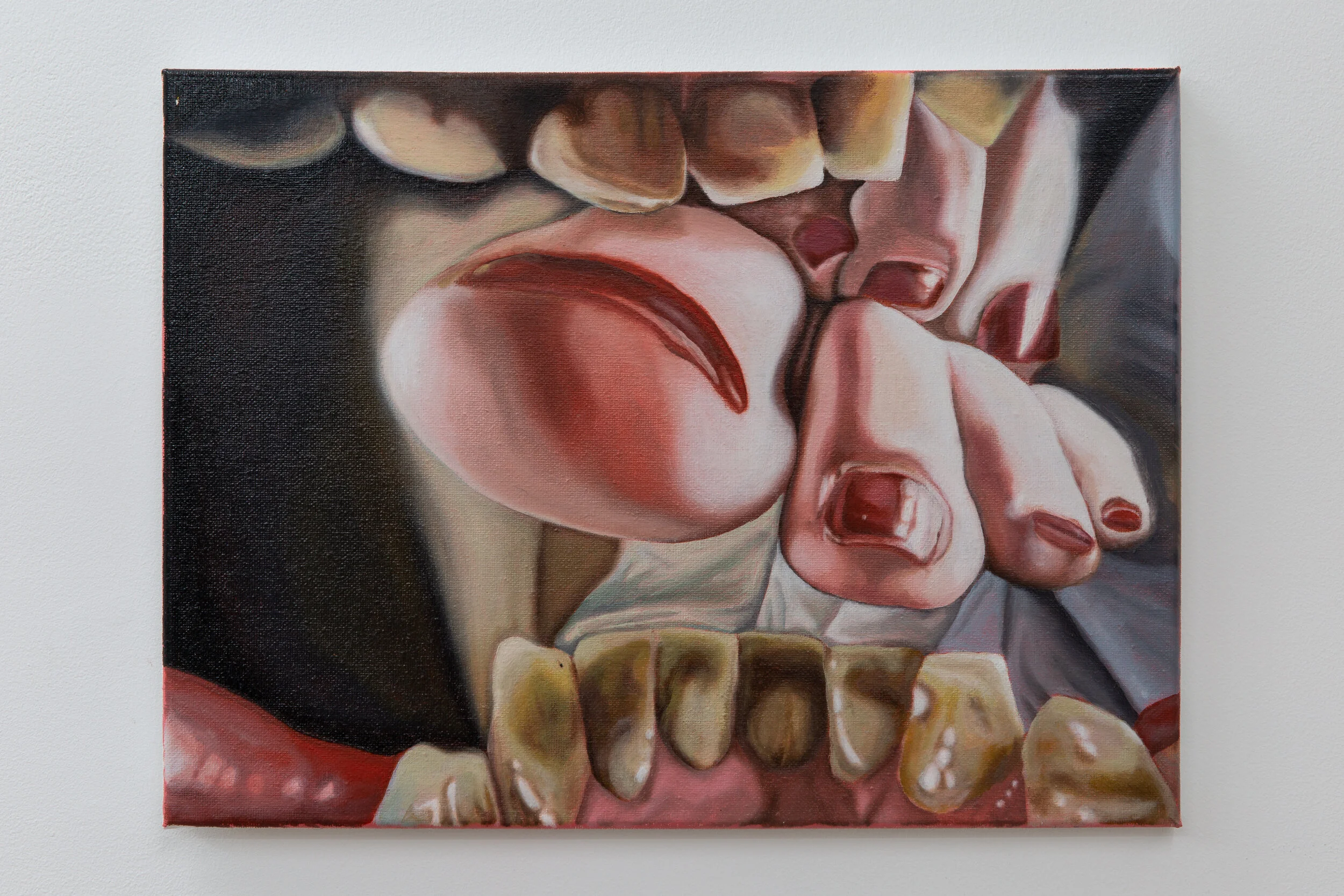  Bora Akinciturk  Foot  Oil on canvas  30cm x 40cm  2020 