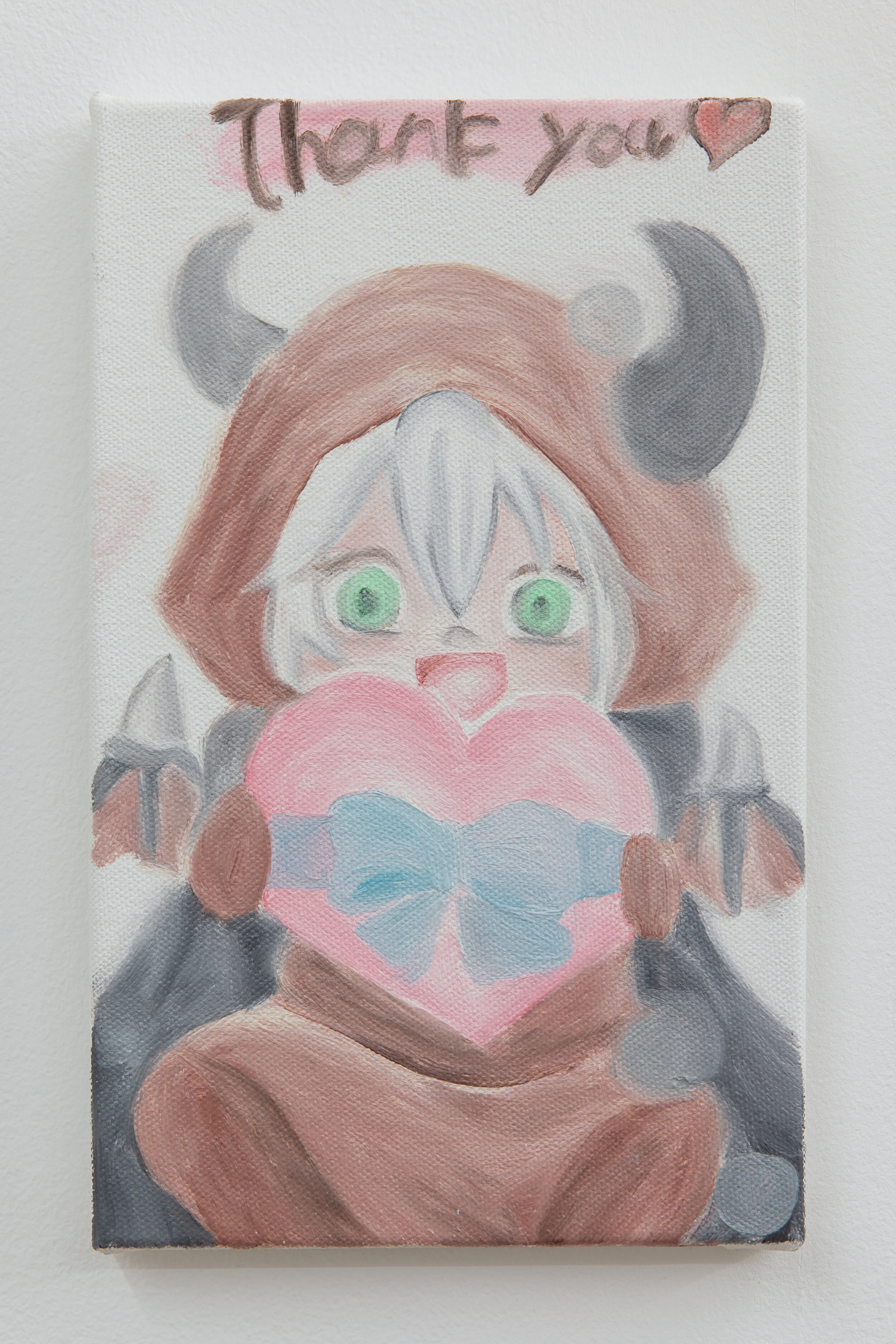  Bora Akinciturk  thank you ♡  Oil on canvas  50cm x 40cm  2020 