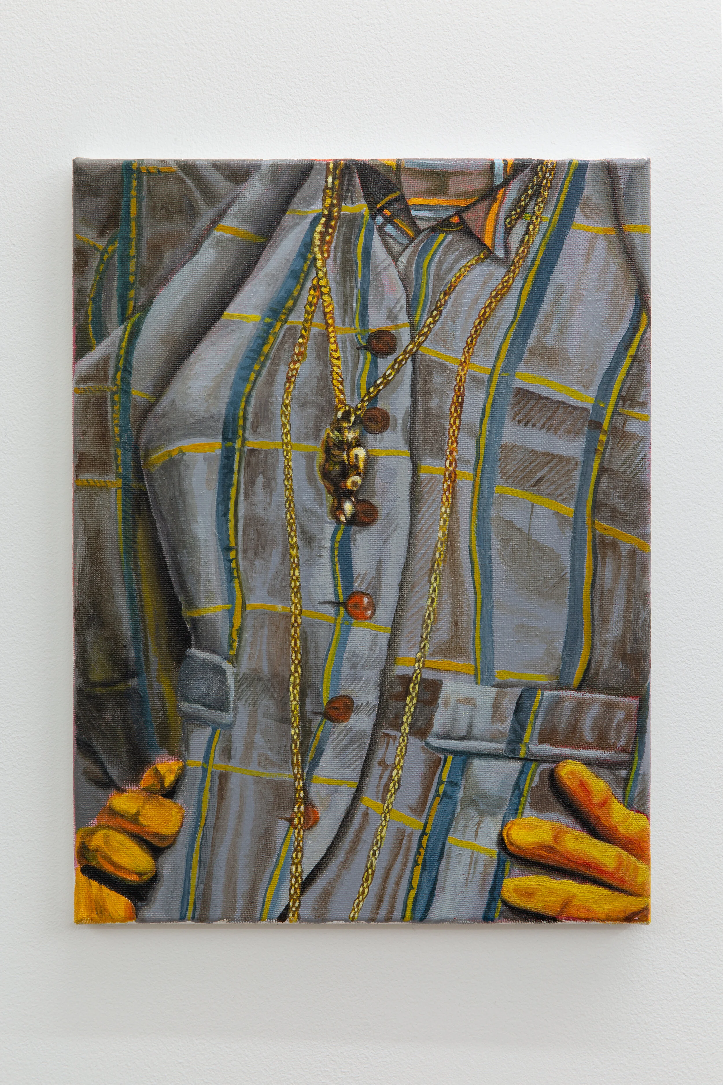  Bora Akinciturk  Made in Britain  Oil on canvas  50cm x 40cm  2020 