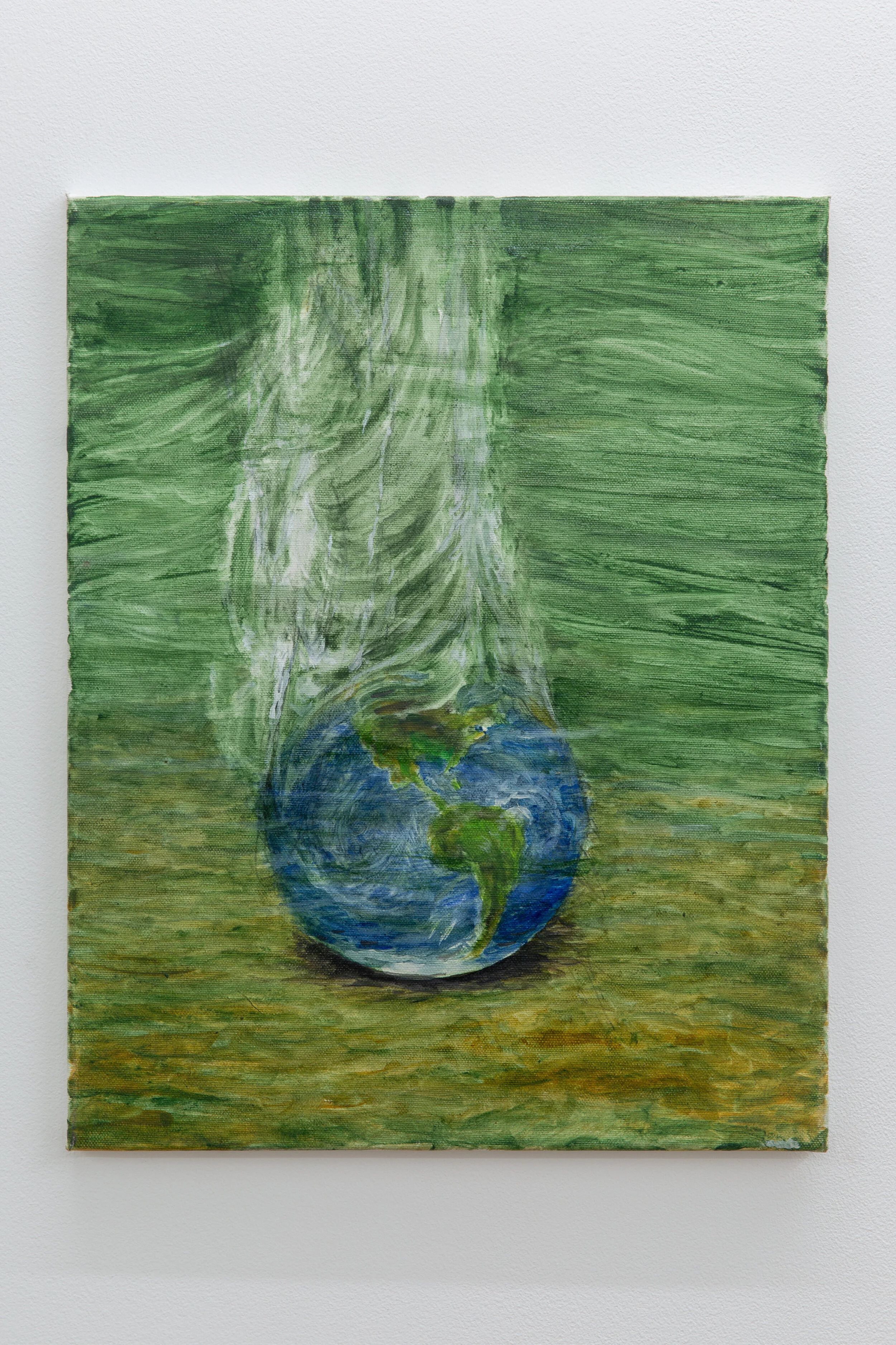  Robert Hawkins  Earth Underwater  Oil on canvas  50cm x 40cm  2020 