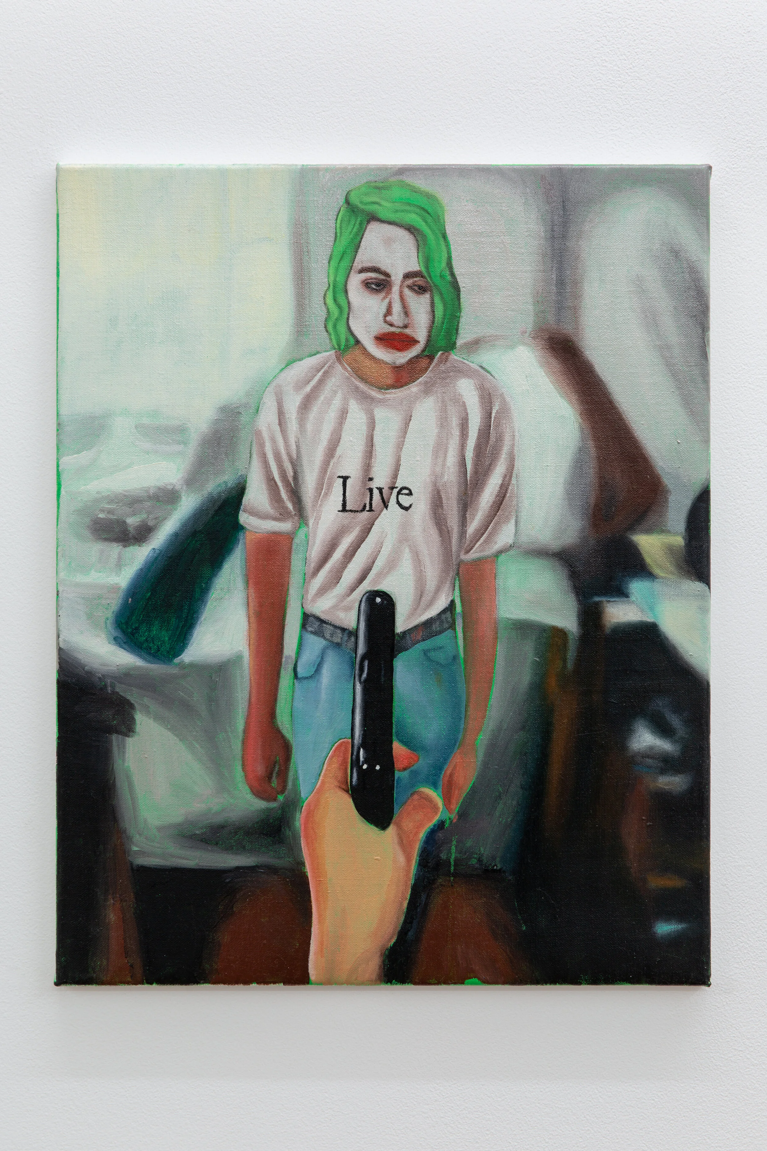  Bora Akinciturk  How’s Your Apocalypse Coming Along  Oil on canvas  50cm x 40cm  2020 