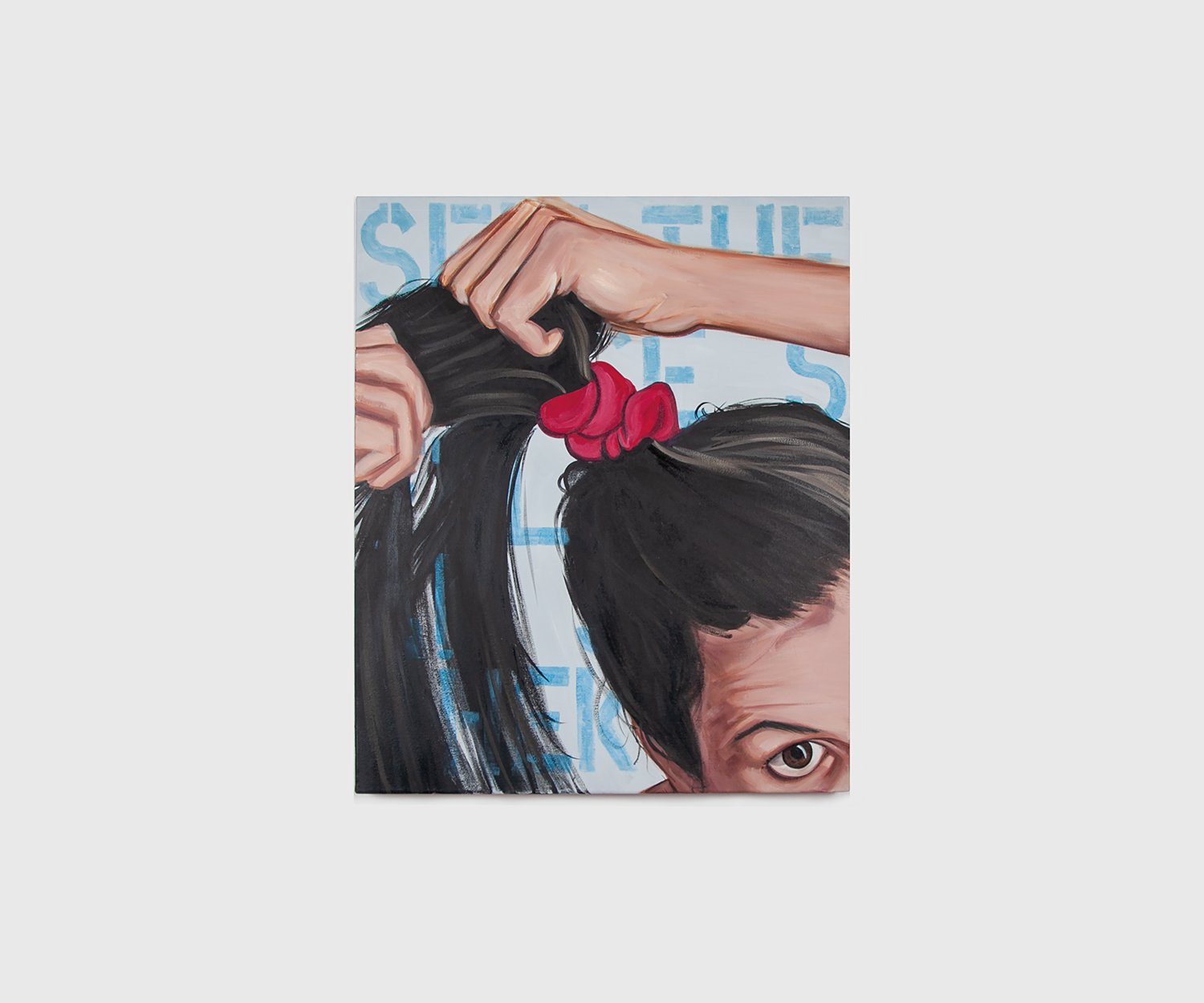  Brad Phillips,  Untitled   Oil on canvas  61cm x 51cm  2021 - 2023 