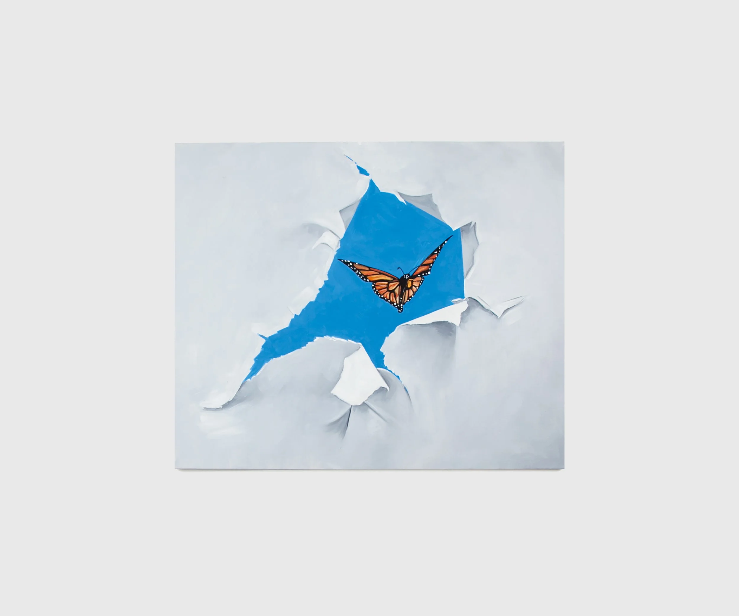  Brad Phillips,  Untitled   Oil on canvas  51cm x 61cm  2023 