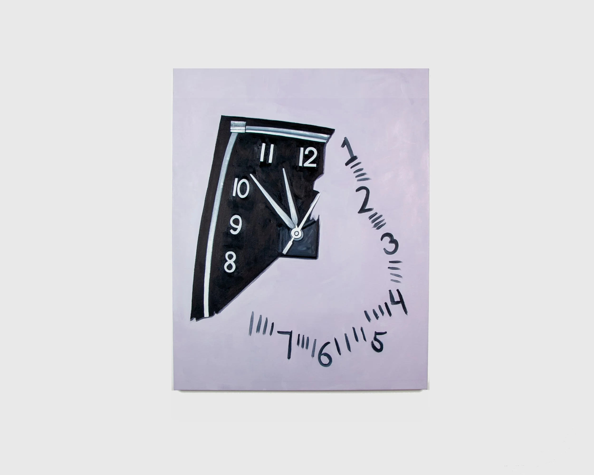  Brad Phillips,  Untitled   Oil on canvas  71cm x 56cm  2023 