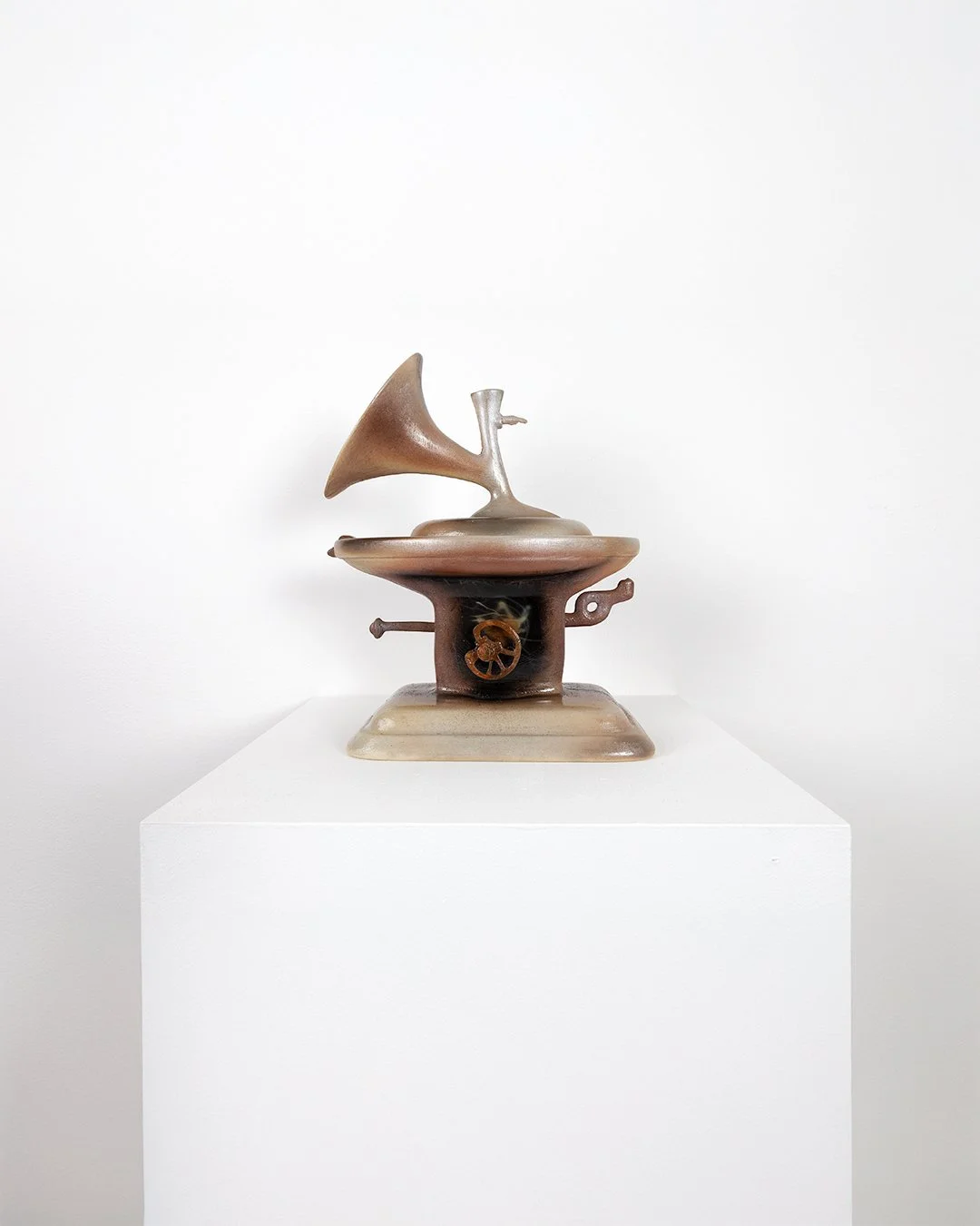 Dom Sebastian, Speaker Object , mixed media, 17cm x 11cm x 24cm, 2025