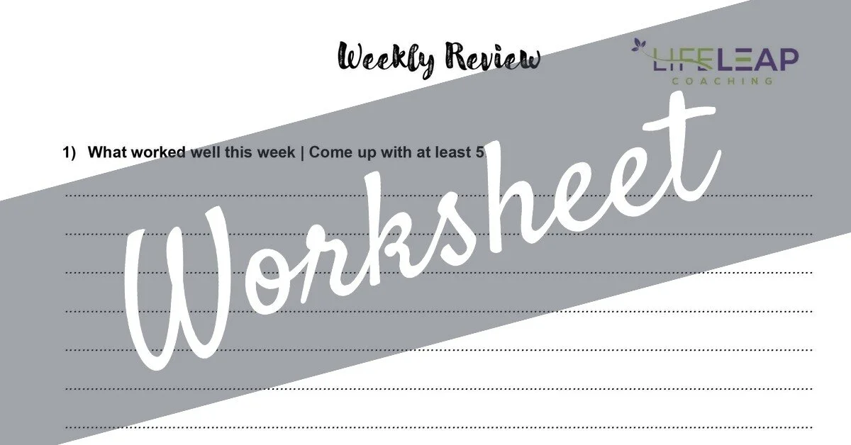 How-to: Evaluate your week