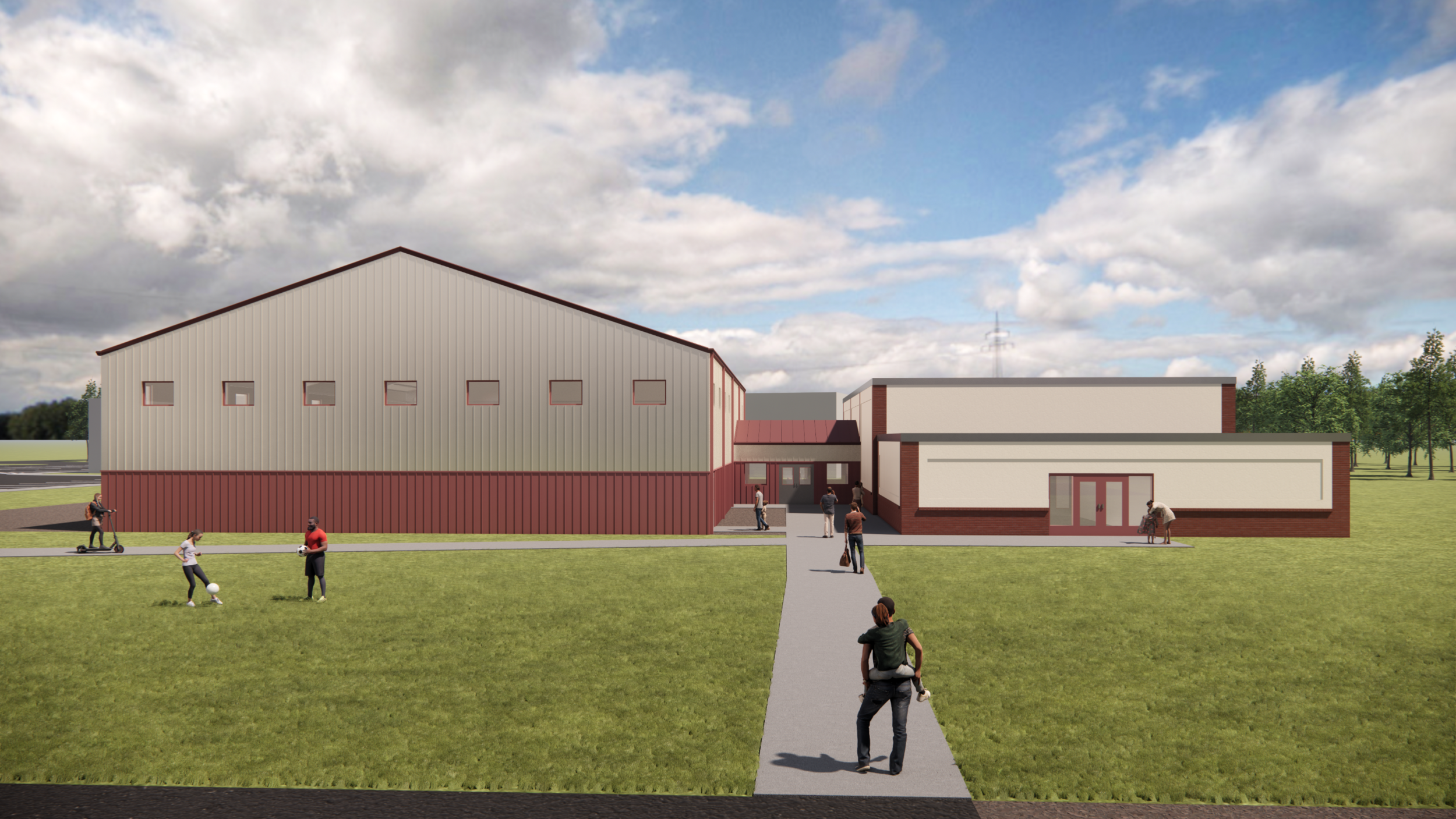 Brockway New Auxiliary Gym