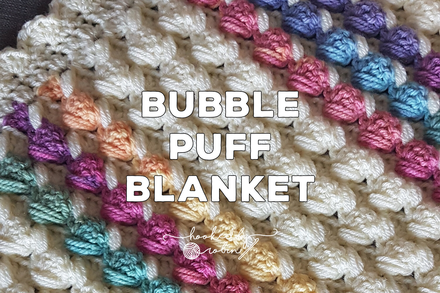 Bulky Quick Puff Stitch: Crochet pattern