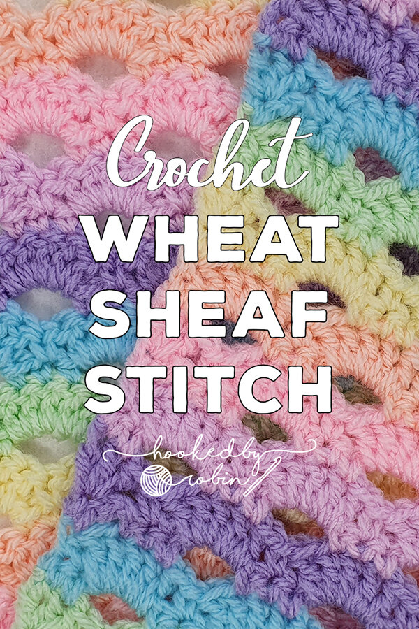 Crochet Wheatsheaf Stitch / Mini Arcade Stitch — Hooked by Robin