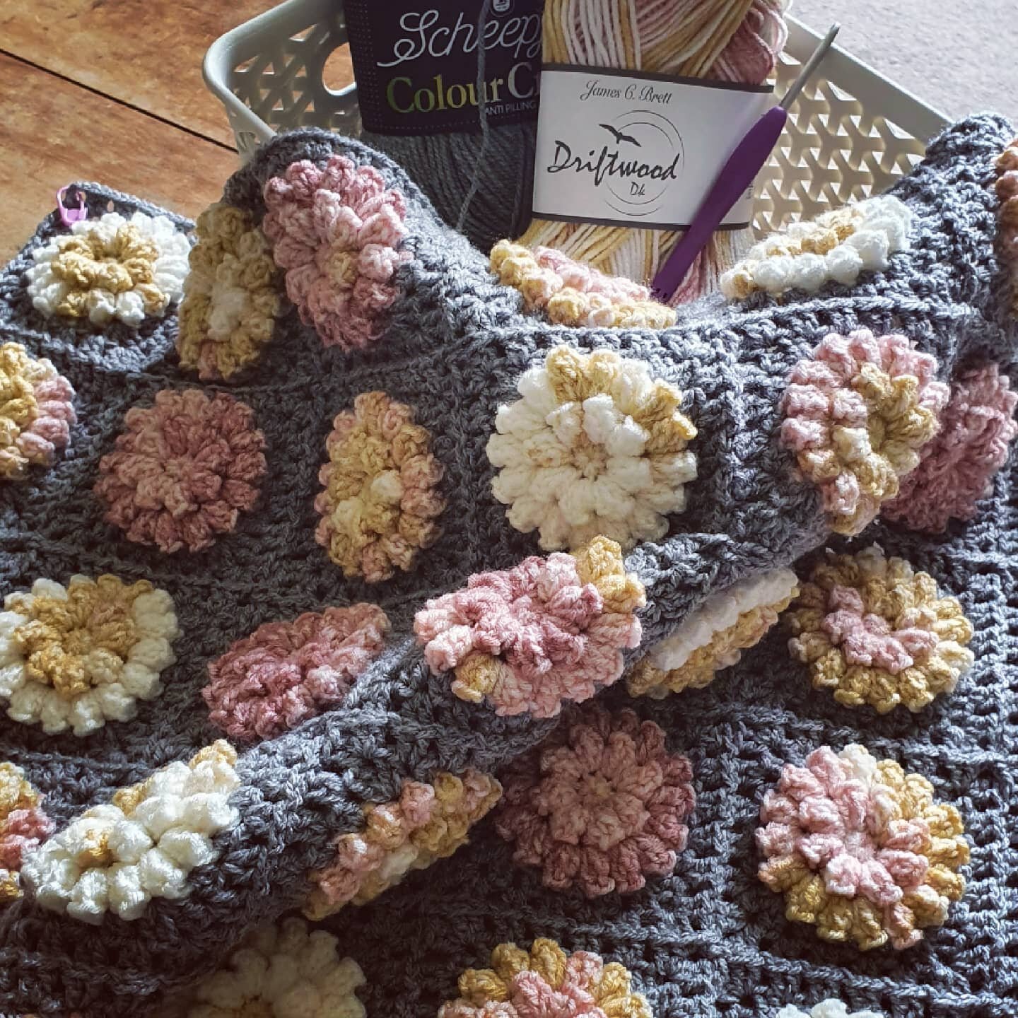 I got three of this caron big cakes in boysenberry. I want make a blanket  for myself using it. Any good pattern anyone can recommend. I'm not a  beginner but not also