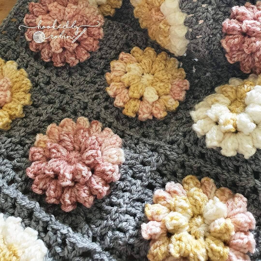 A week later than originally planned but the video is a go-go! 🥳

How to crochet the Popcorn Flower Square AND how to join as you go (JAYG technique) for connecting your crochet squares together 😀

Video Link in profile or story! 🧶

#hookedbyrobin