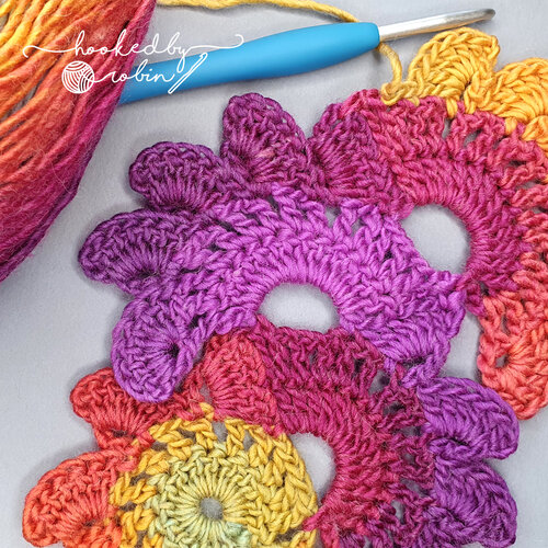 Crochet Jewelspun Scarf — Hooked by Robin
