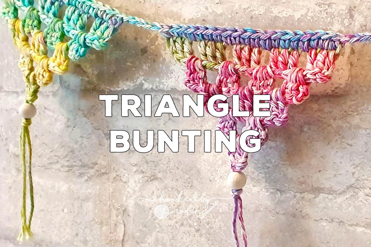 Crochet Granny Triangle Garland [Free Video Tutorial &amp; Written Pattern!]