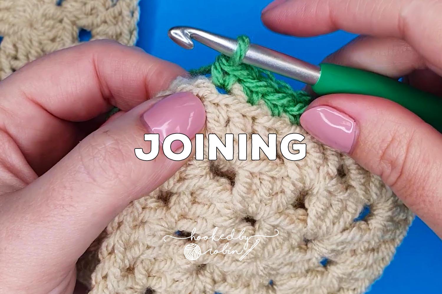 3 EASY Ways to Crochet Squares Together! NO SEWING! — Hooked by Robin