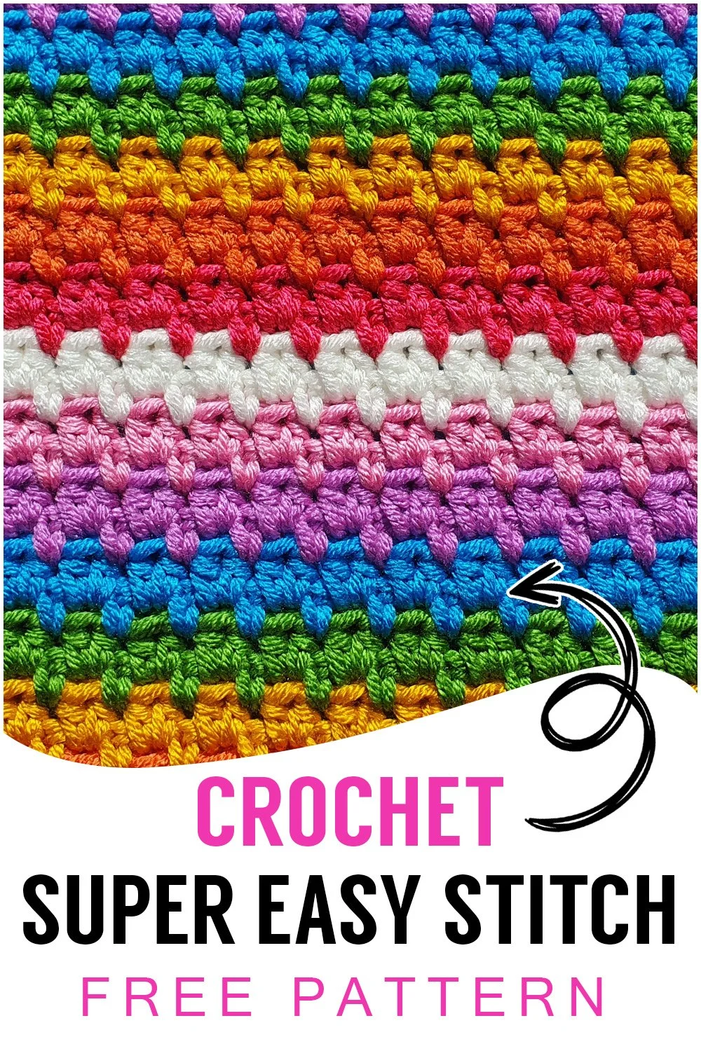 Crochet Half Double Crochet Moss Stitch Combo Stitch [Free Video ...