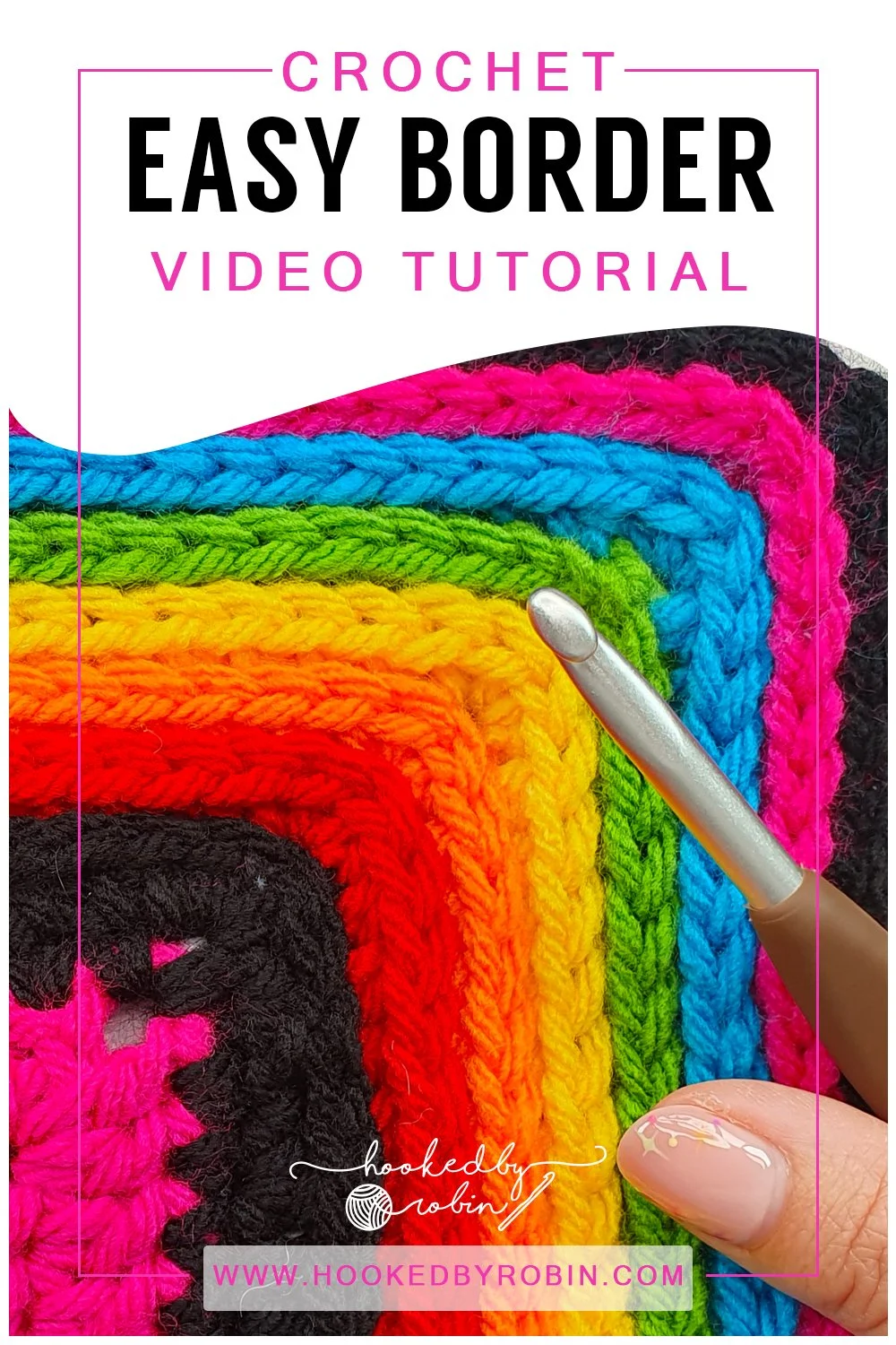 Crochet Camel Stitch Border [Free Video Tutorial & Written Pattern ...