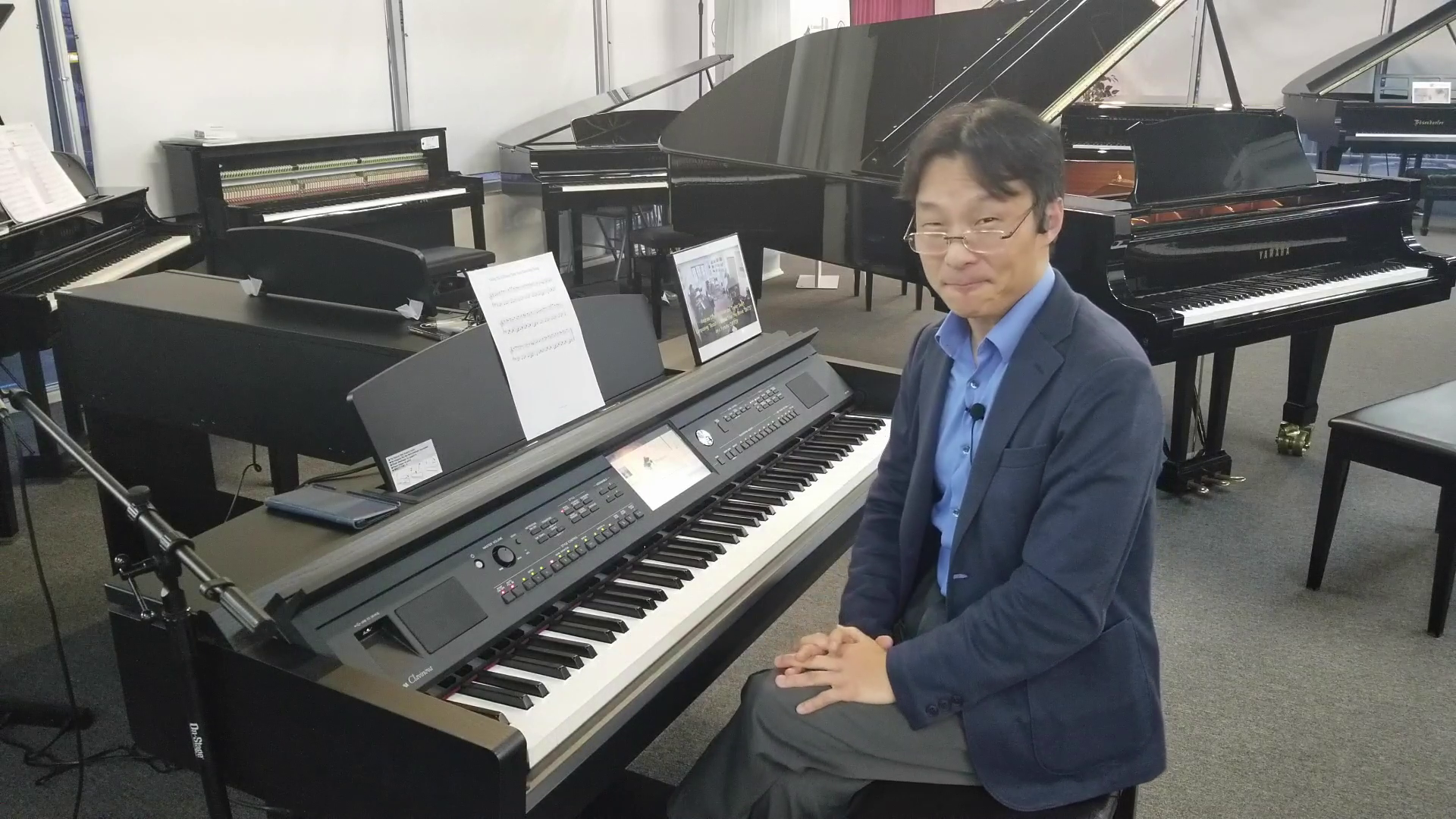 Making My Own YouTube Background Music Tracks with a Yamaha Clavinova —  Hugh Sung