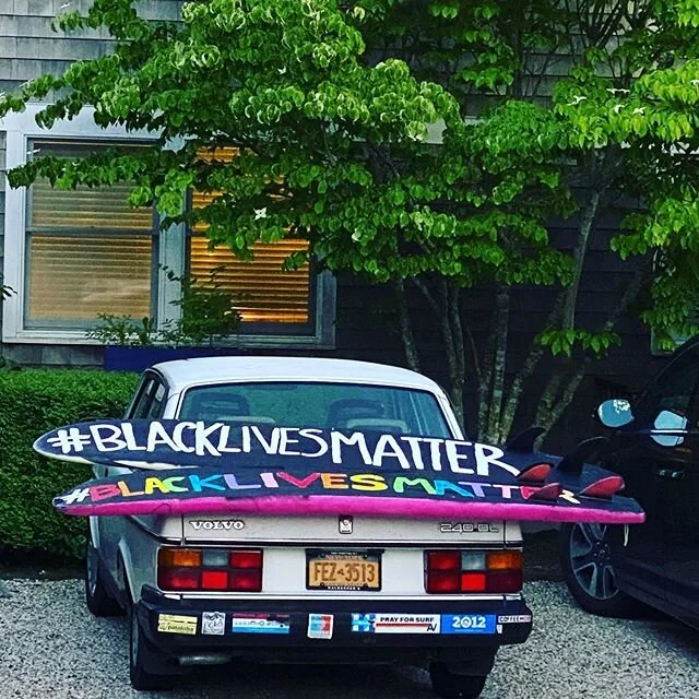 @blackgirlssurf #protestart #montauk