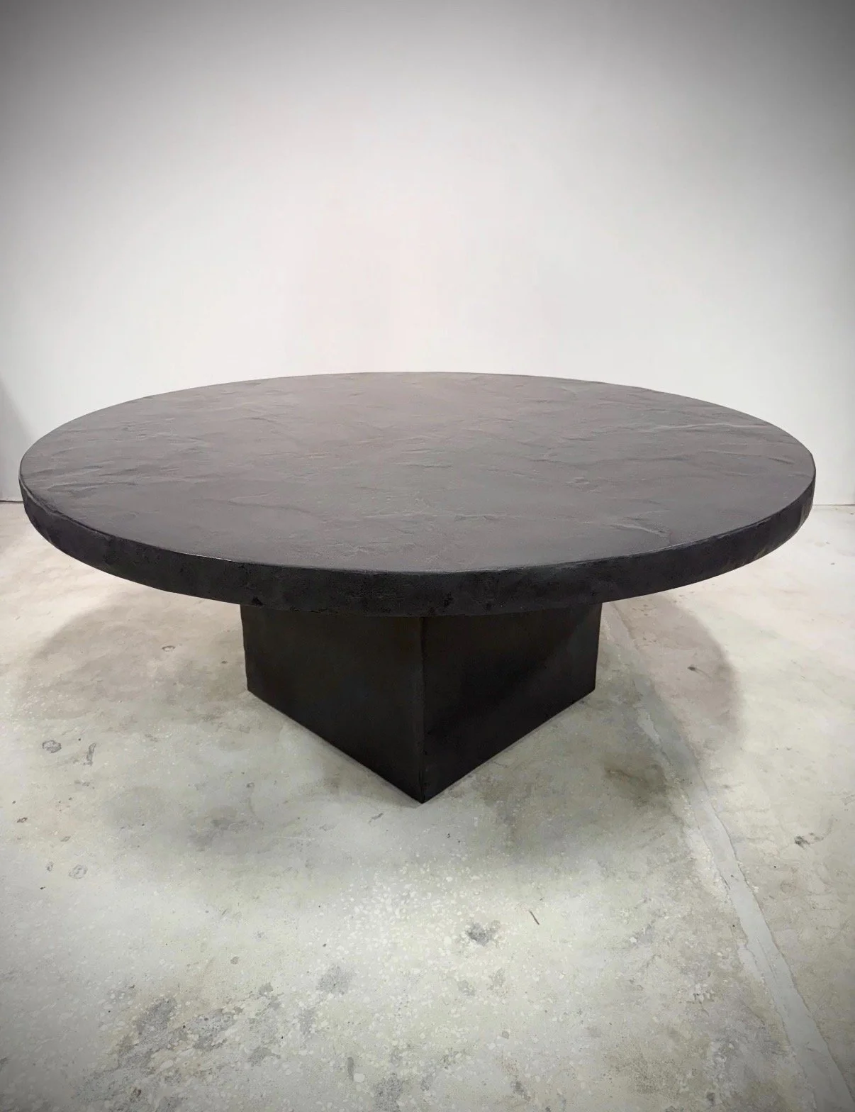 Weathered Concrete Dining Table